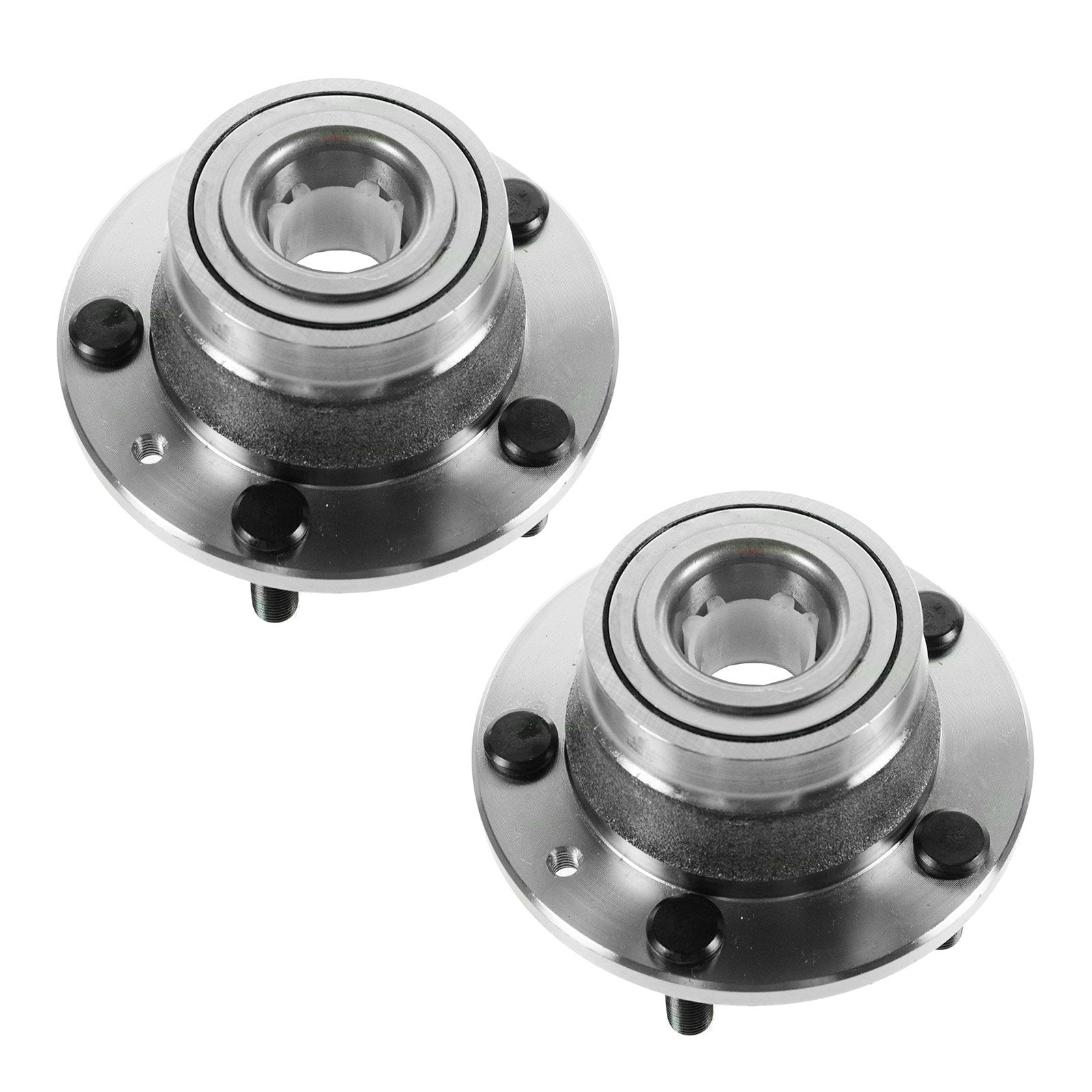 Trq Rear Wheel Hub Bearings Assembly Set Compatible With 2006-2007 Ford Fusion 2003-2004 Mazda 6 2006 Mercury Milan
