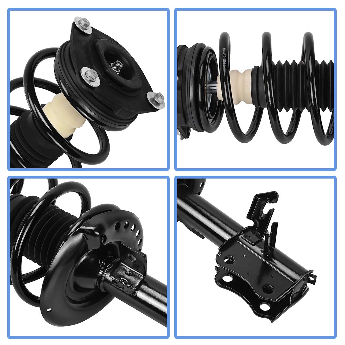 Yitamotor Front Complete Struts Shocks Suspension Compatible With 2007-2012 Sentra