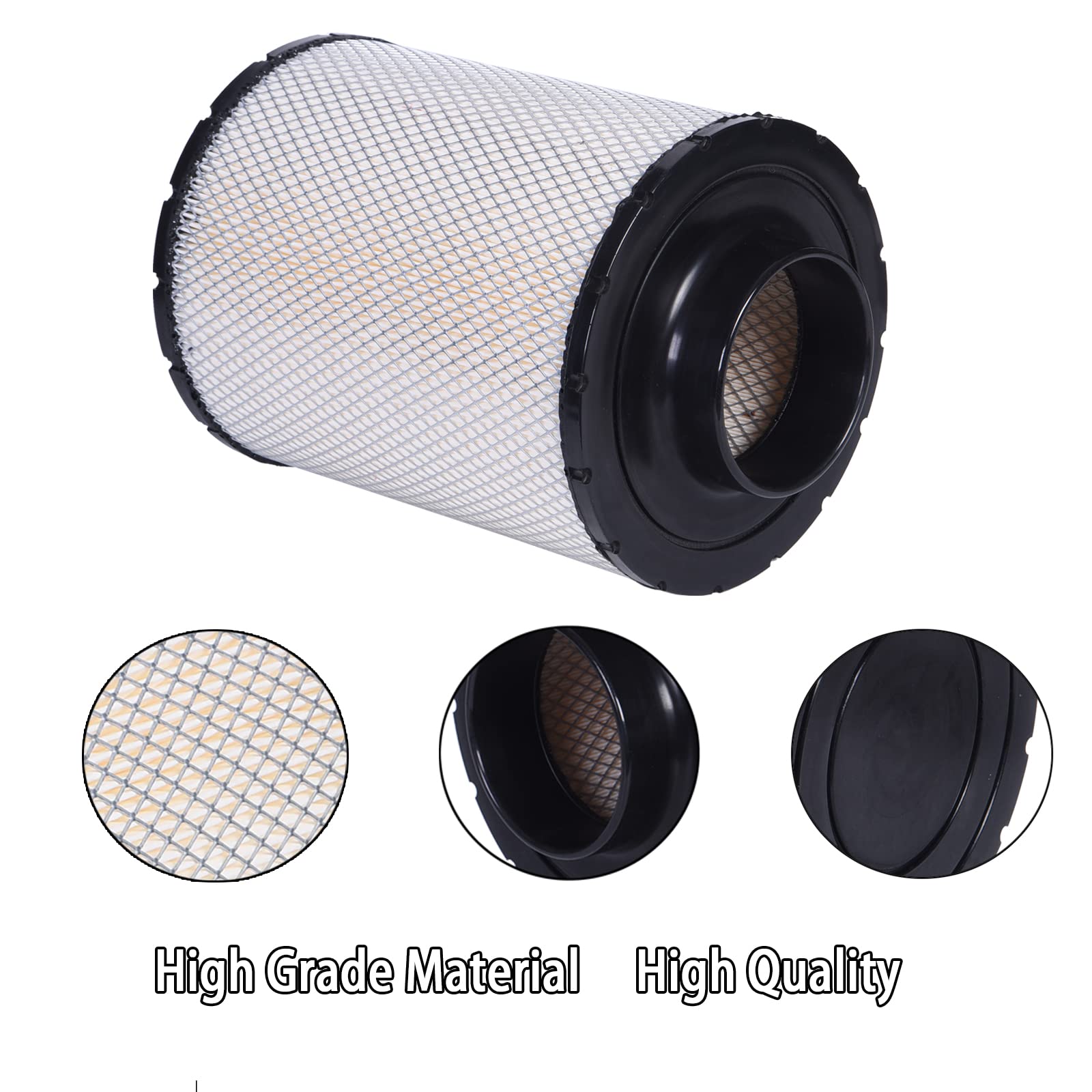 Getopauto 46637 Engine Air Filter Compatible With Donaldson B085011, Baldwin Pa2818 Fleetguard Ah1141 Fram Ca6818 Wix 46637 Napa