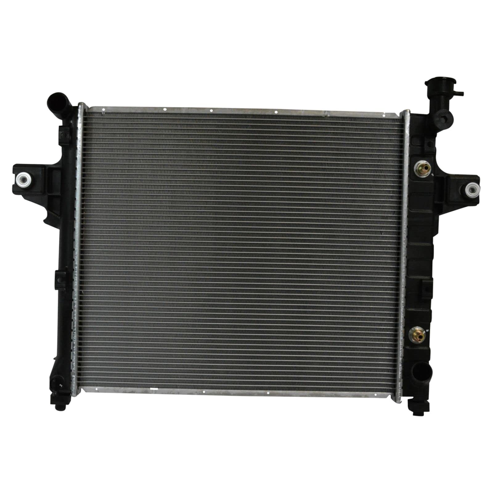 Trq Radiator Assembly Aluminum Core Compatible With 01-04 Jeep Grand Cherokee Ch3010310 Cu2336