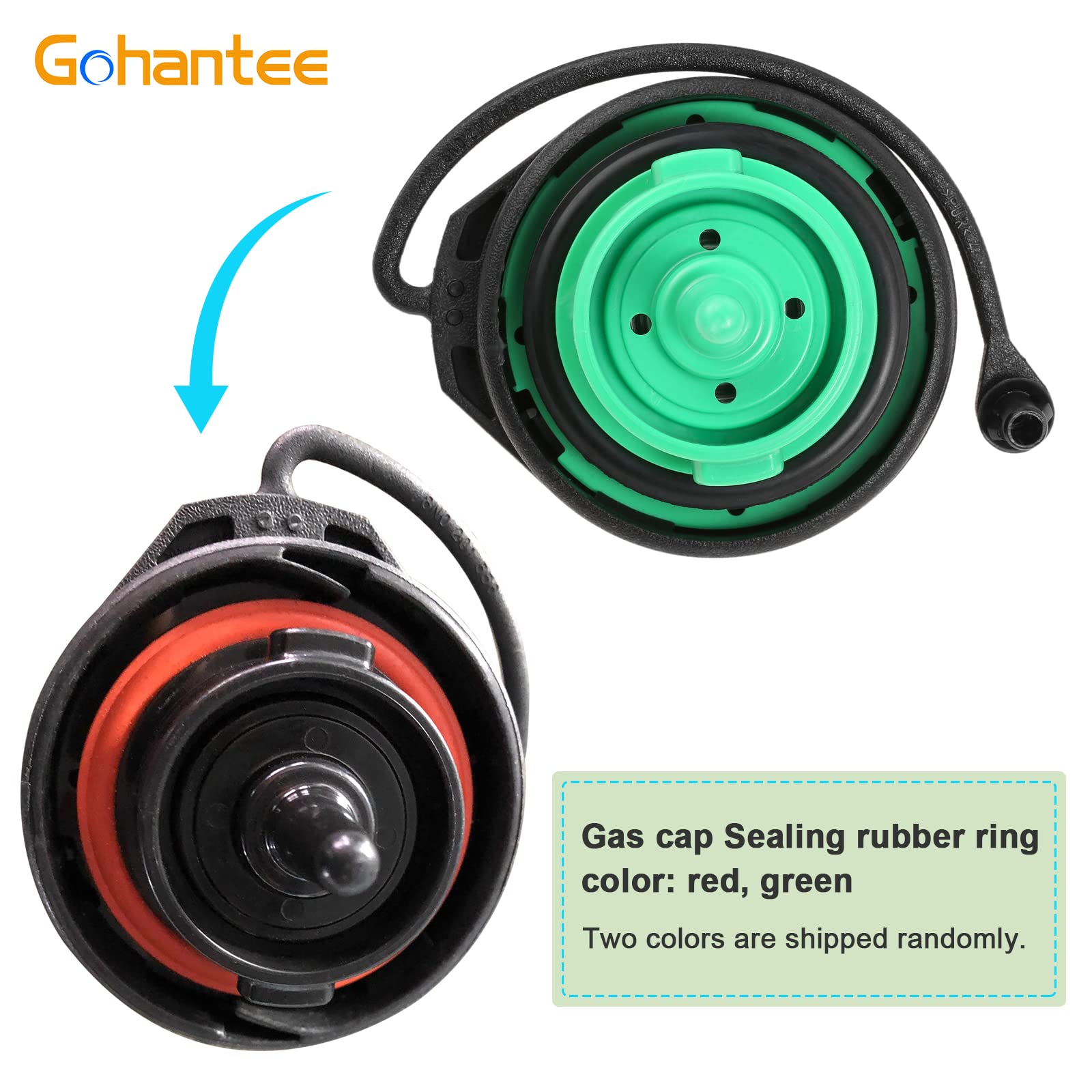 Gas Cap 8K0201550N, Fuel Tank Cap Compatible With Audi - A4 A4 Quattro A5 A5 Quattro A8 Quattro Q5 Rs5 S4 S5 S8 Sq5 Allroad, Replace 8K0 201 550N Fuel Filler Cap