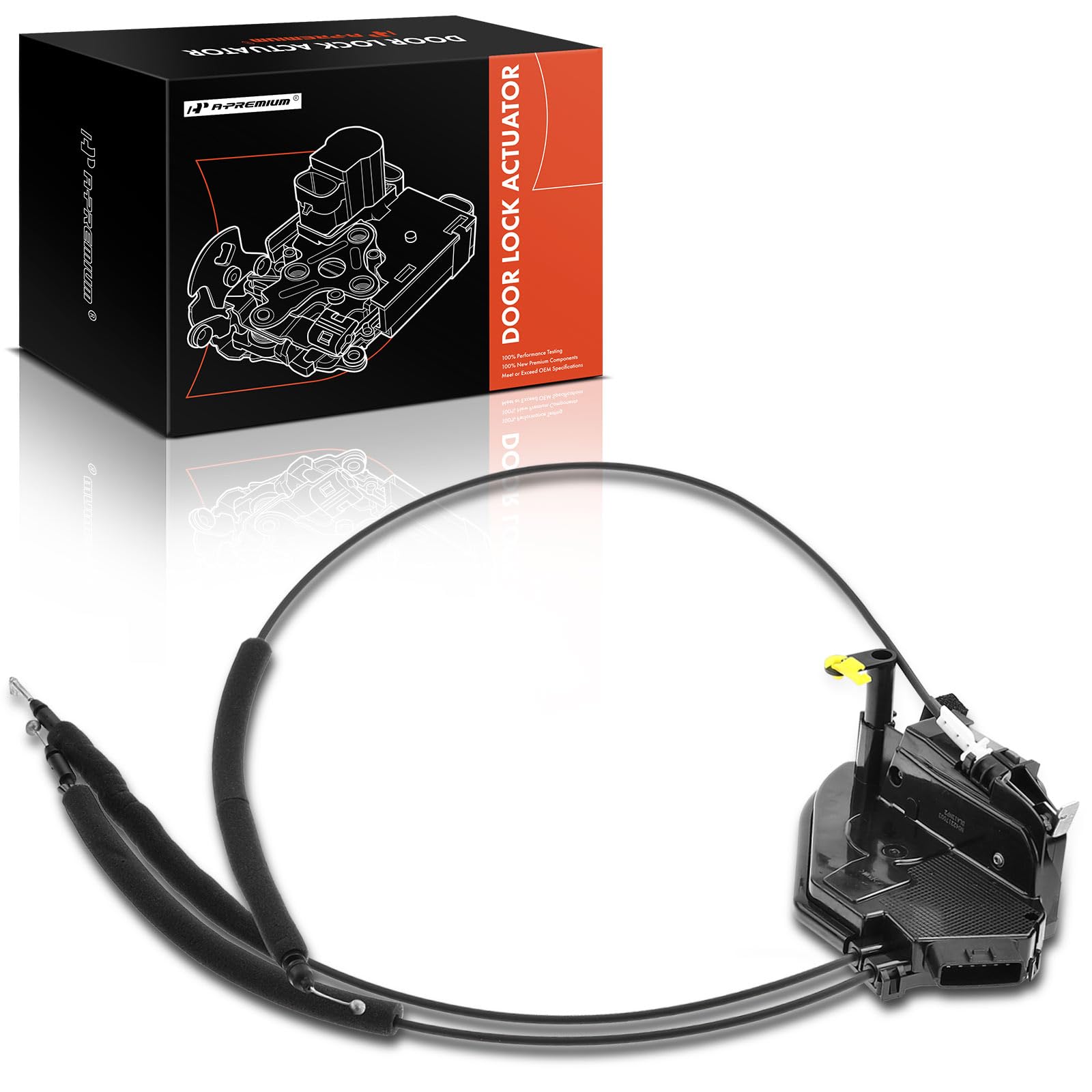 A-Premium Door Latch Lock Actuator Compatible With Nissan Vehicles - Leaf 2013-2019, Hatchback - Front Left Driver Side, Replace