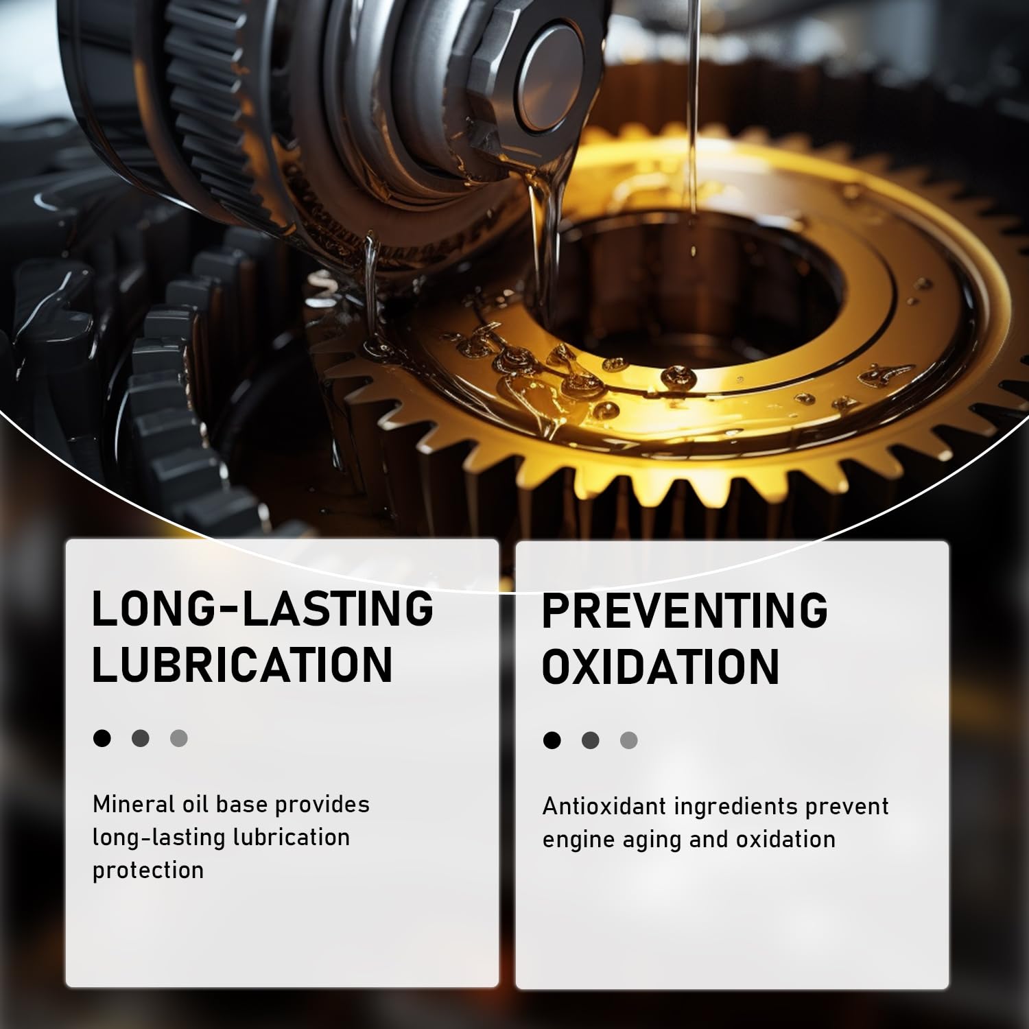 Mrryiio Anti-Wear Engine Treatment Oil Additive,Highly Effective Engine Anti-Wear Protectant,Car Engine Anti-Wear Protection Age