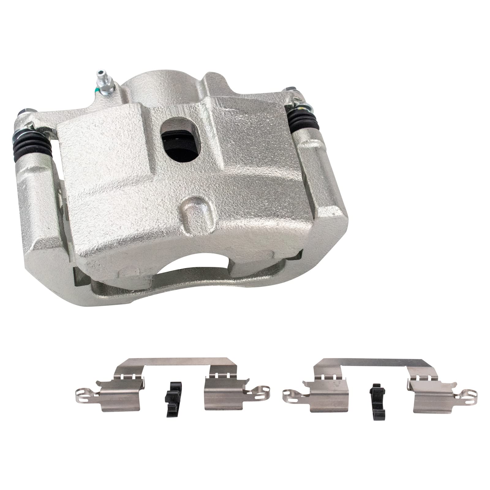 Trq Front Brake Caliper Set Compatible With 2015-2017 Chrysler 200 2013-2016 Dodge Dart