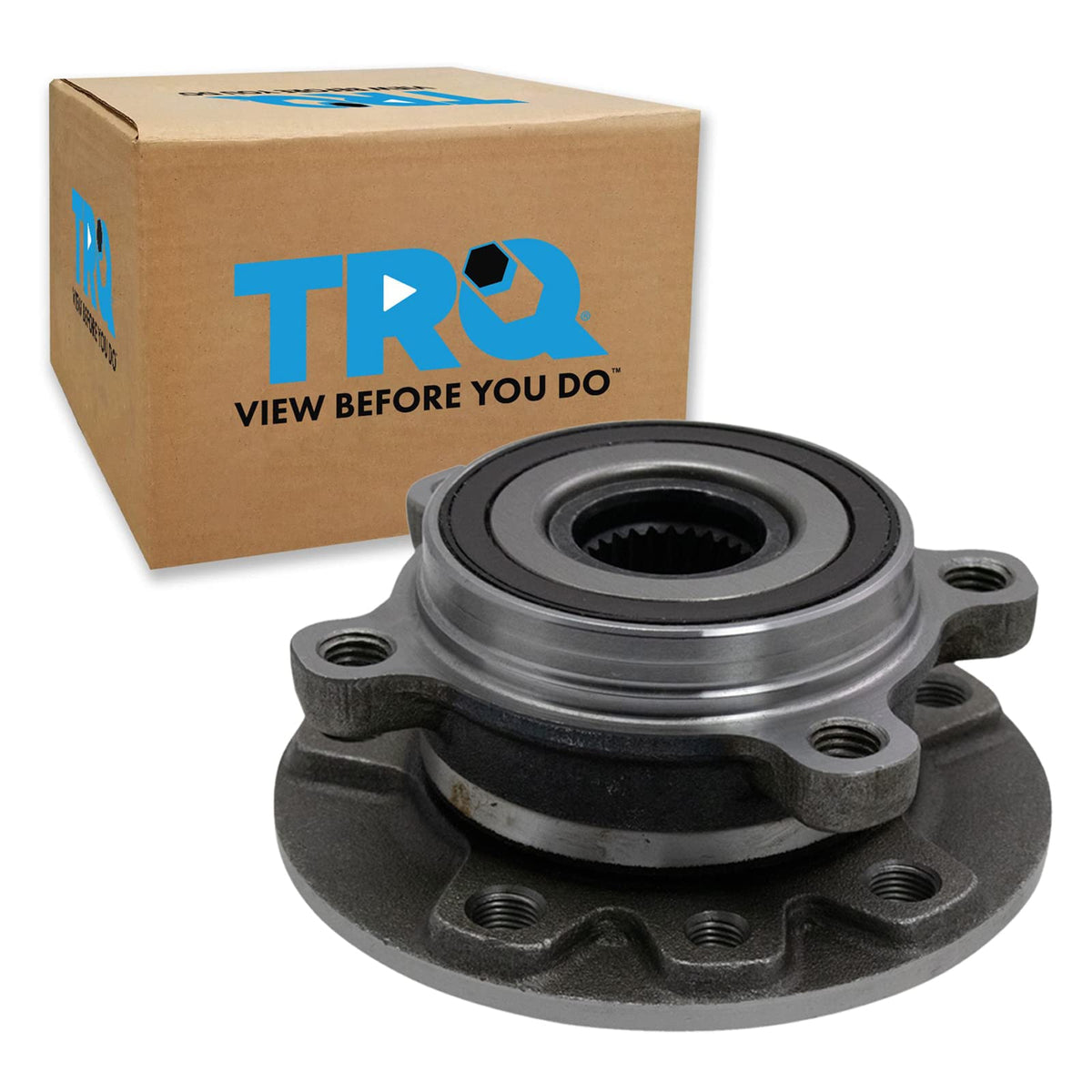 Trq Front Left Right Rear Wheel Hub Bearing Assembly Driver Passenger Side Compatible With 2016-2022 Fiat 500X 2015-2021 Jeep Re