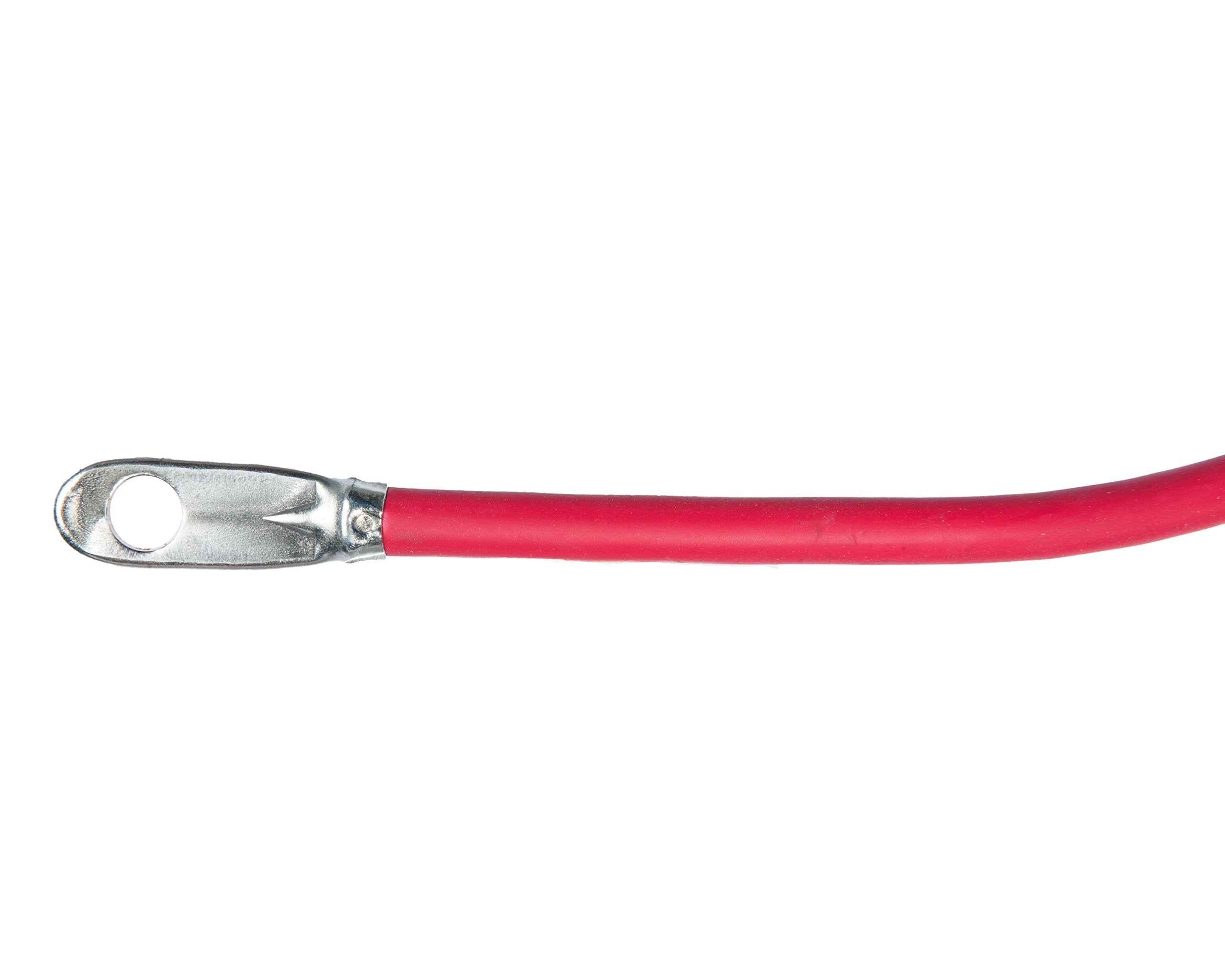 Sierra International Bc88523 Battery Cable With Terminals - 2' Red, 4 Gauge