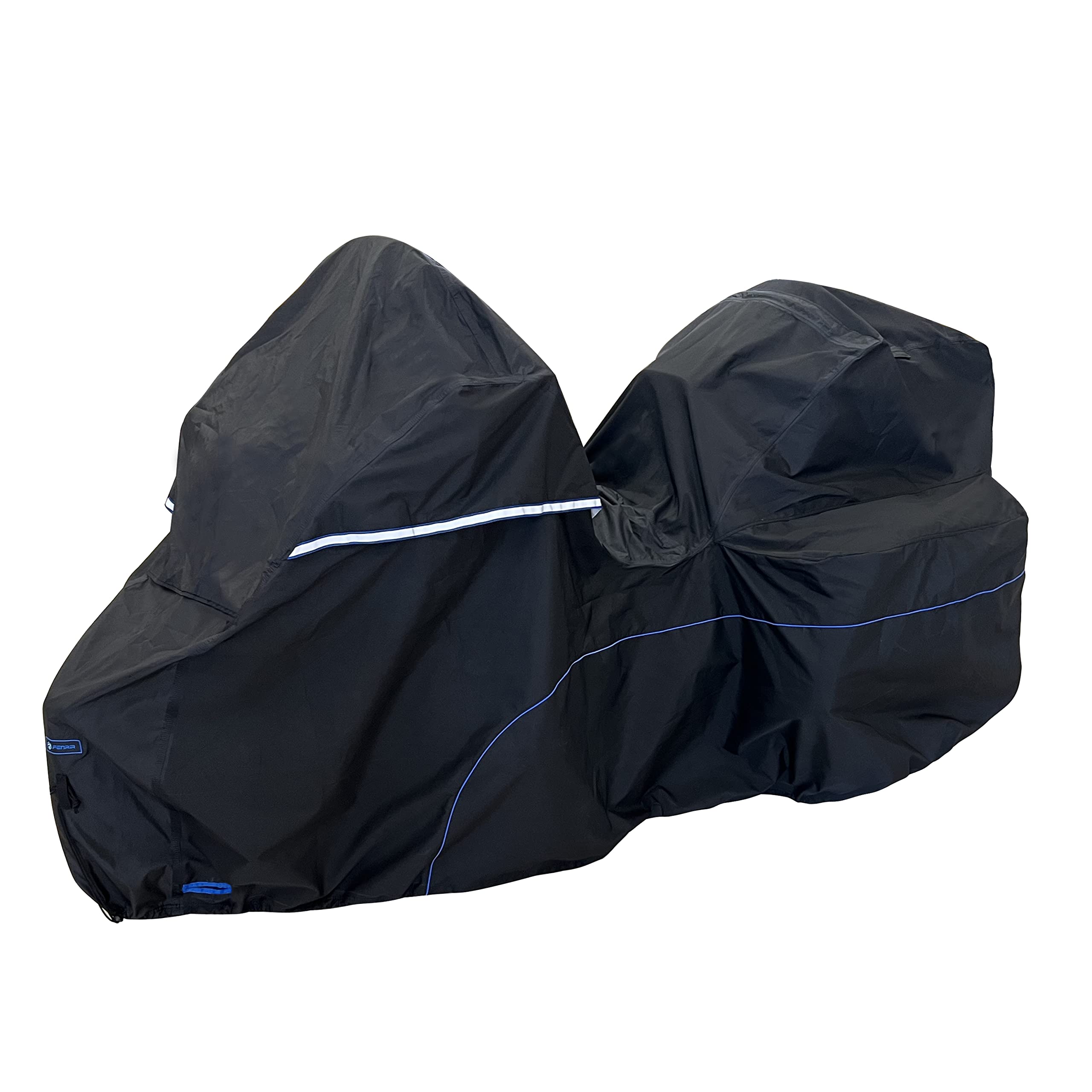 Fenrir 111'' Trike Motorcycle Cover Waterproof Outdoor Storage Exhaust Pipe Anti-Scalding Antenna Hole For Harley Davidson Freew