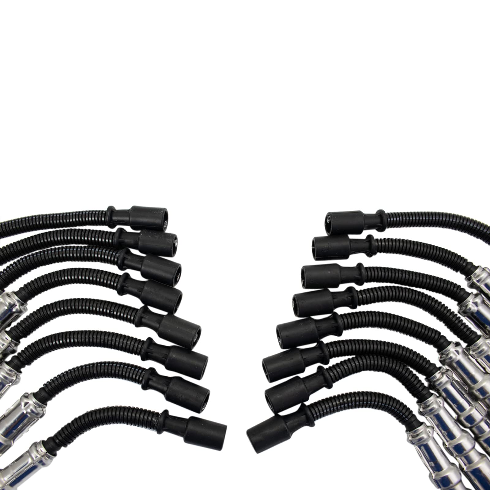 Trq Ignition Spark Plug Wire Kit Set For Mercedes Benz V8 New