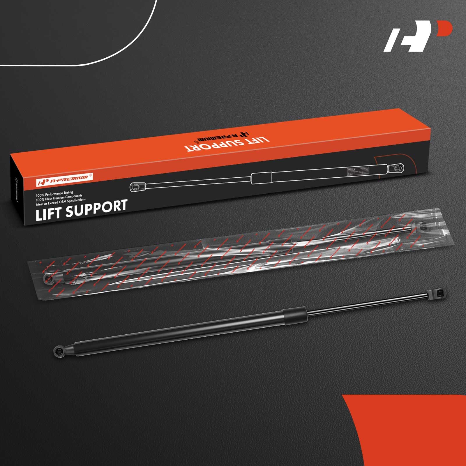 A-Premium Tailgate Lift Supports Shock Struts Spring Prop Compatible With Lexus Rx350 Rx450H 2010-2015 With Power Liftgate 2-Pc