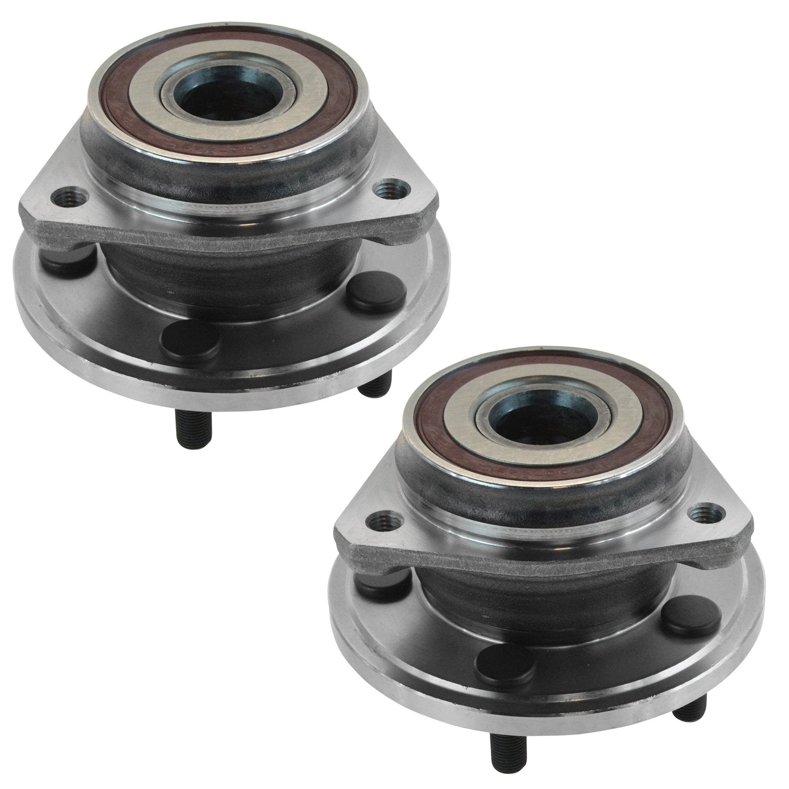 Trq Front Wheel Hub Bearings Assembly Set Compatible With 1989-1999 Jeep Cherokee 1990-1992 Comanche 1993-1998 Grand Cherokee 19