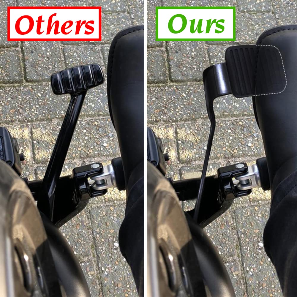 Happy-Motor Black Forward Control Foot Pegs For Harley Softail Street Bob Fxbb 114 Fxbbs Low Rider Fxlr 107 Fxlrs 117 2018-2022