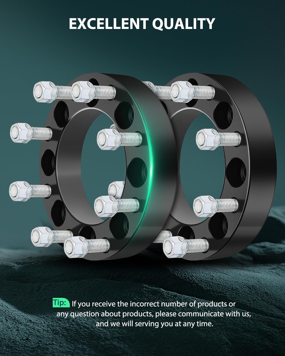 Scitoo 4Pcs 1.5'' 8 Lug Wheel Adapters 8X6.5 To 8X180 14X1.5 Studs 130Mm Fit For 2001-2010 For Silverado 2500Hd 2001-2007 For Si