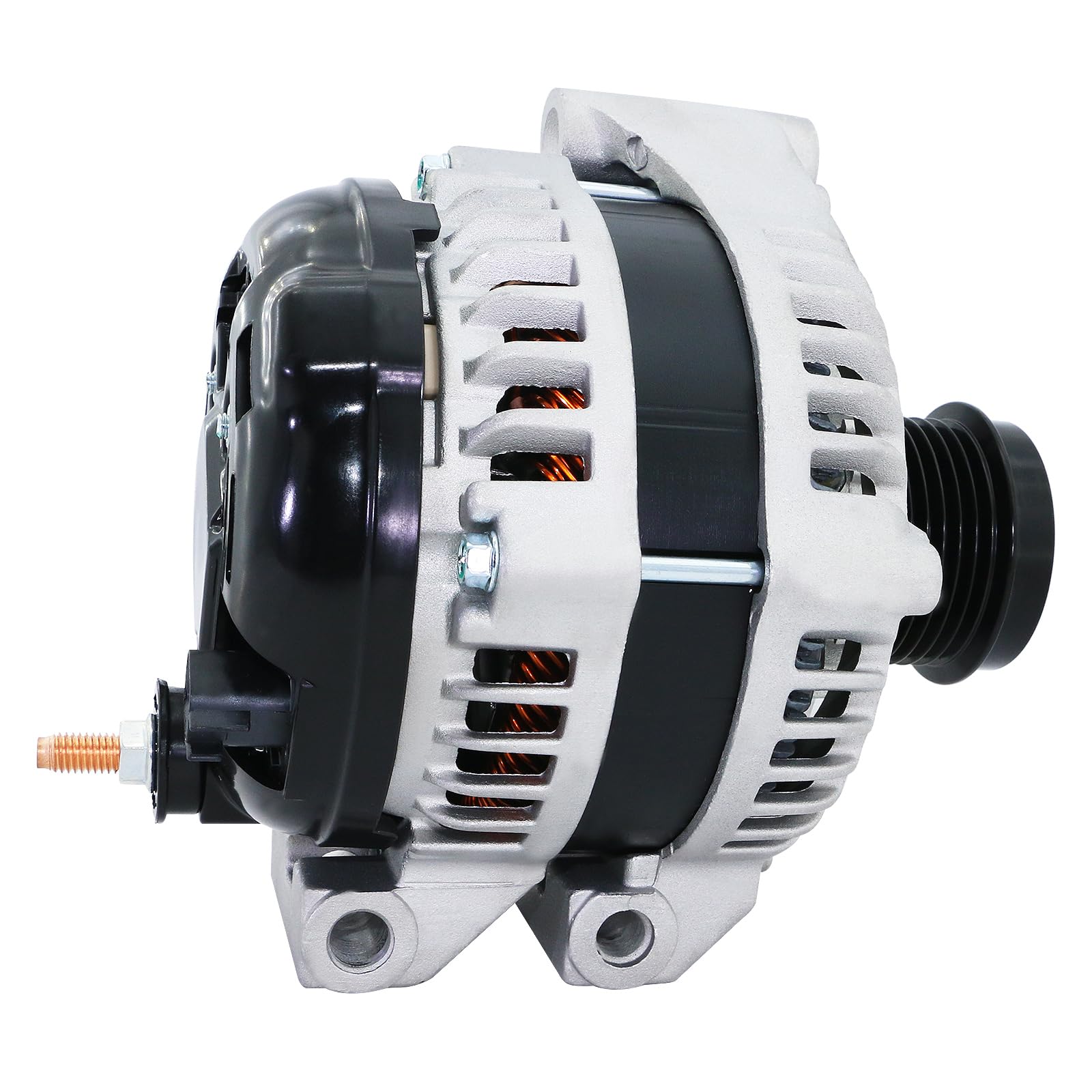 Dodge Alternator Replacement New For 2011-2020 Grand Caravan Journey, V6 3.6 L, 2011-2014 Avenger, 160A Hairpin, 12-15 Ram C V,
