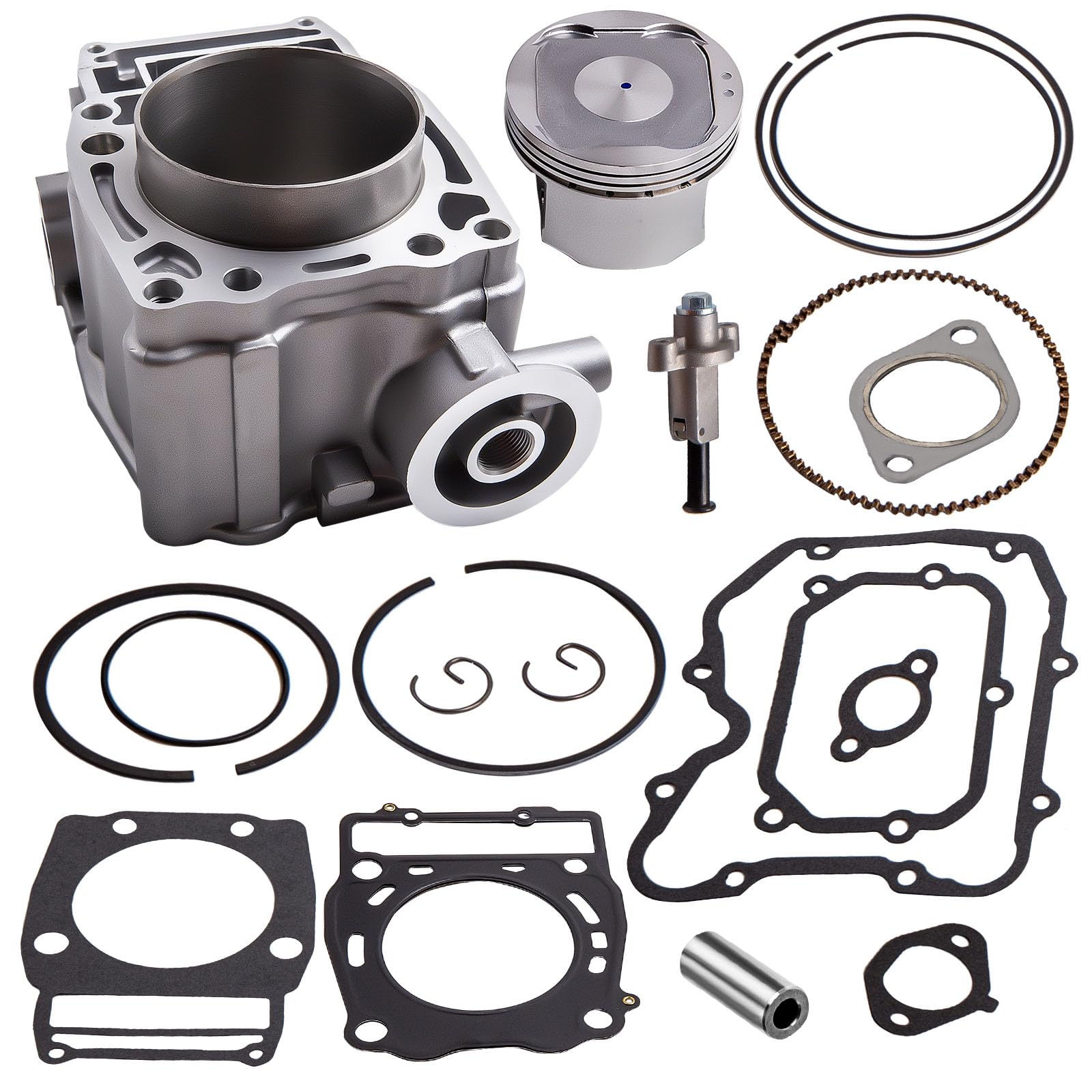 Maxpeedingrods Cylinder Piston Top End Kit 92Mm For Polaris Ranger Sportsman Scrambler 500 1996-2012, 3087221 3085526 3085634