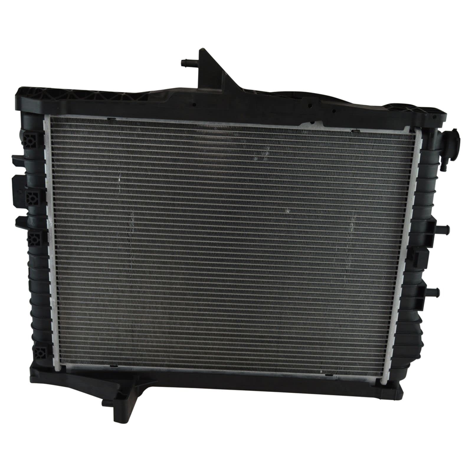 Trq Radiator Assembly Aluminum Core Compatible With 07-09 Chrysler Aspen 04-09 Dodge Durango Ch3010316 Ch3010317 Cu2738 Cu2739