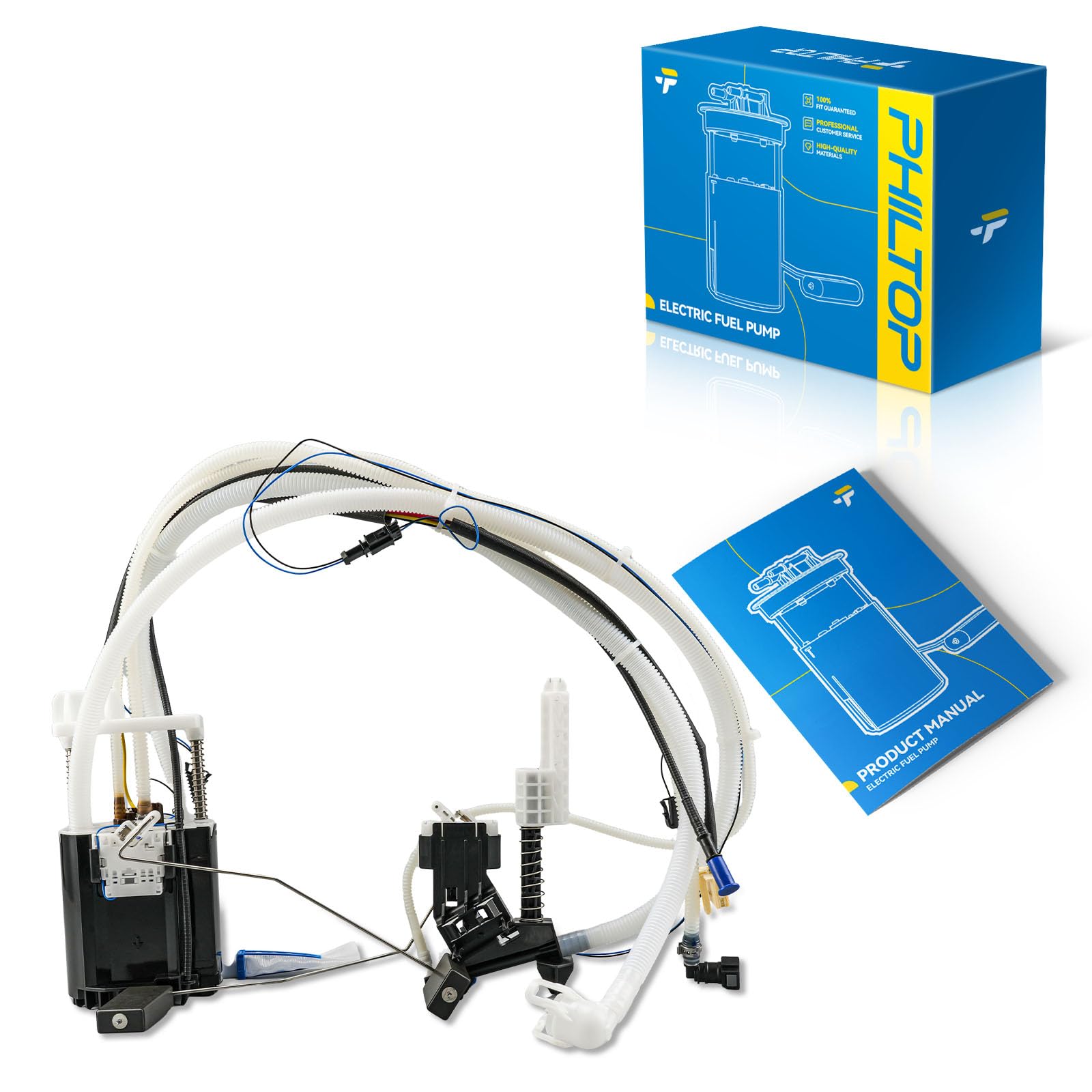 PHILTOP Electric Fuel Pump Assembly Fits for Land Rover Range Rover 2006, FG1722
