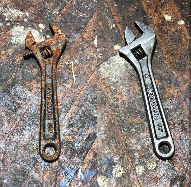 Evapo-Rust ER012 Super Safe Rust Remover – 128 oz., Non Toxic Rust Remover for Auto Parts, Hardware, Antiques | Rust Removers and Chemicals,Gray,1 gallon