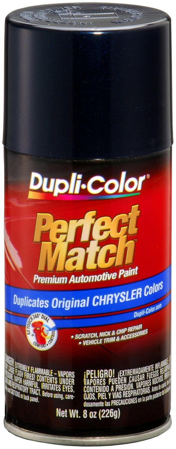 Dupli-Color BCC0406-6 PK (EBCC04067-6 PK) Deep Sapphire Blue Metallic Chrysler Perfect Match Automotive Paint - 8 oz. Aerosol, (