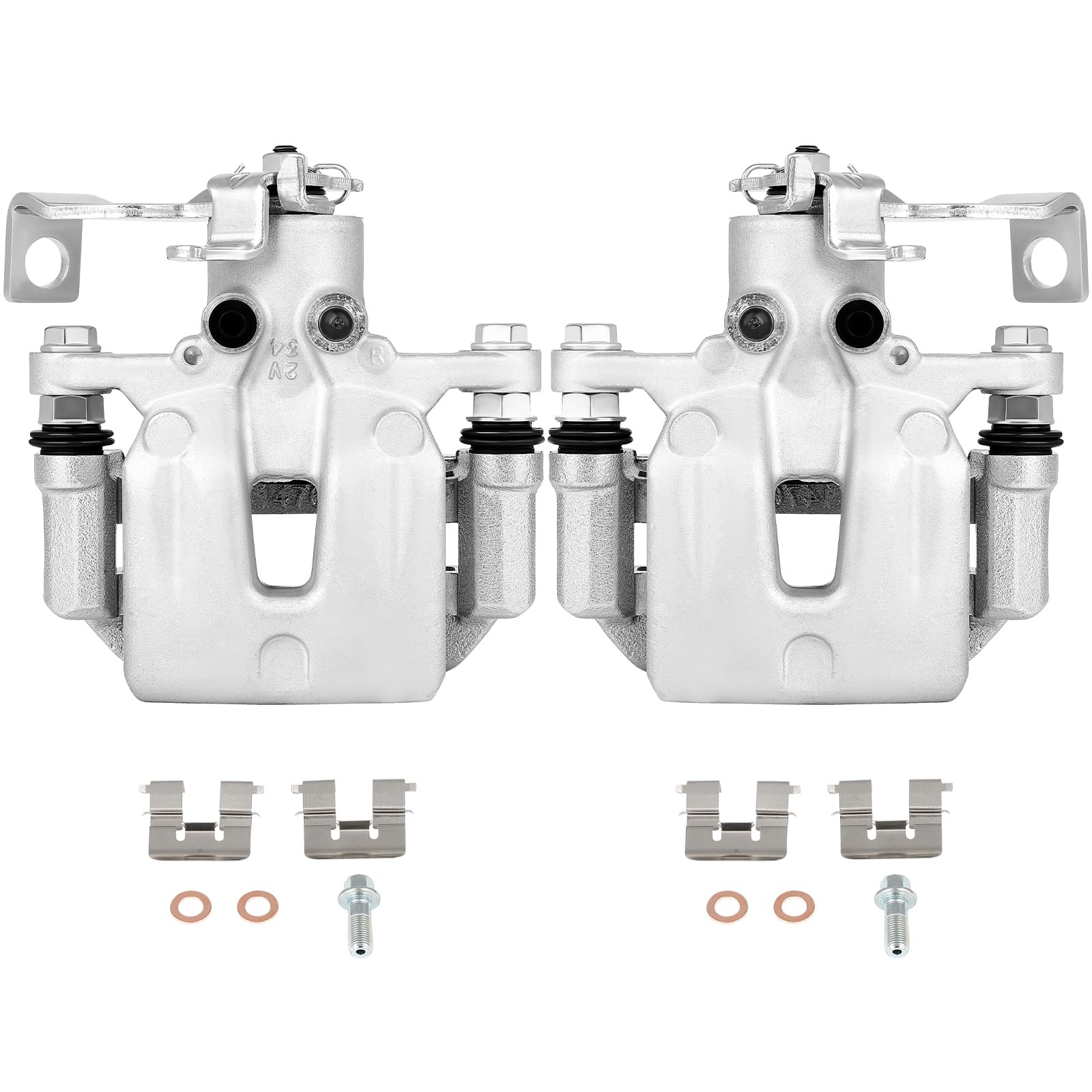 Scitoo 19B6789 19B6788 Rear Left & Right Disc Brake Calipers Assembly W/Bracket For Hyundai For Elantra Gt/For Veloster,For Kia