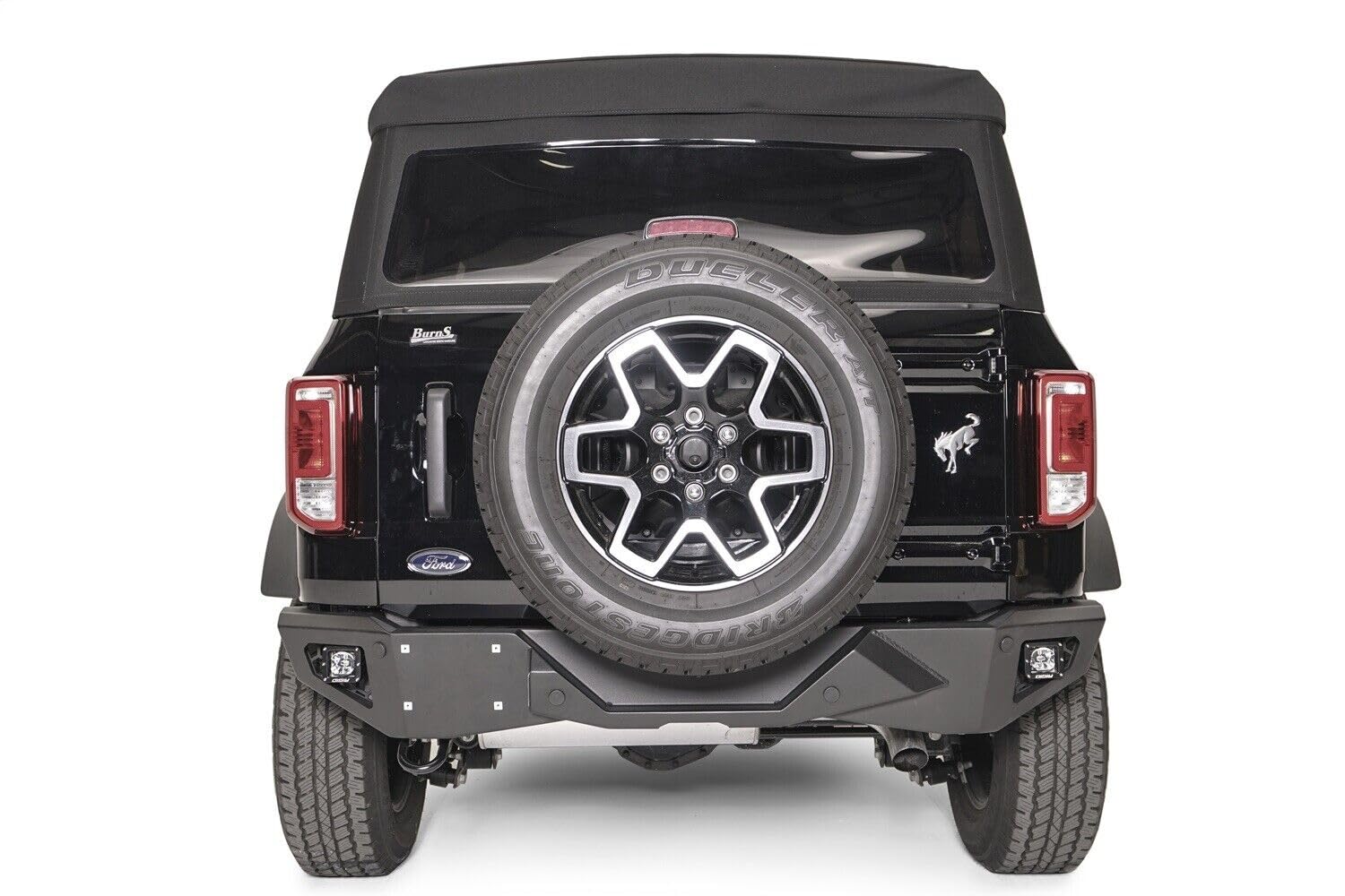 Fab Fours Inc. Fb21-E5251-1 Rear Replacement Bumper Fits Ford Bronco