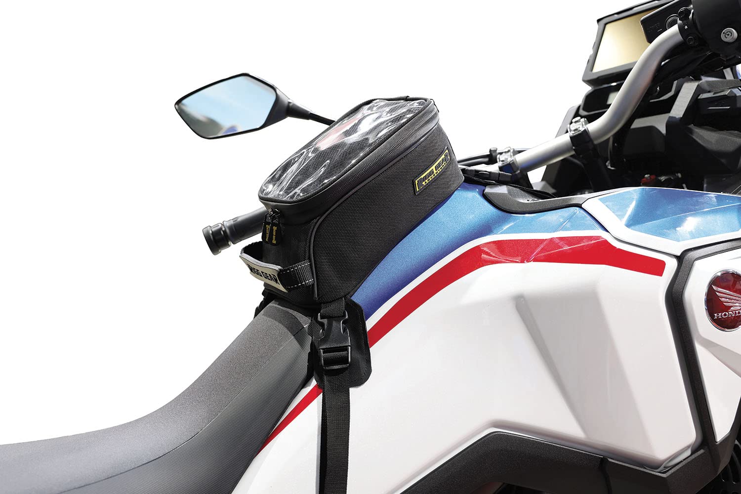 Nelson-Rigg Trails End Lite Motorcycle Tank Bag, Compact Size Fits Most Enduro, Dual Sport And Adventure Motorcycles.