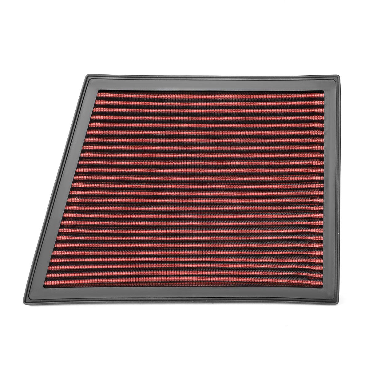 DNA Motoring AFPN-225-RD Clean Air Washable Drop In Panel Air Filter Enhance Engine Performance [Compatible with 14-19 Cooper/Co