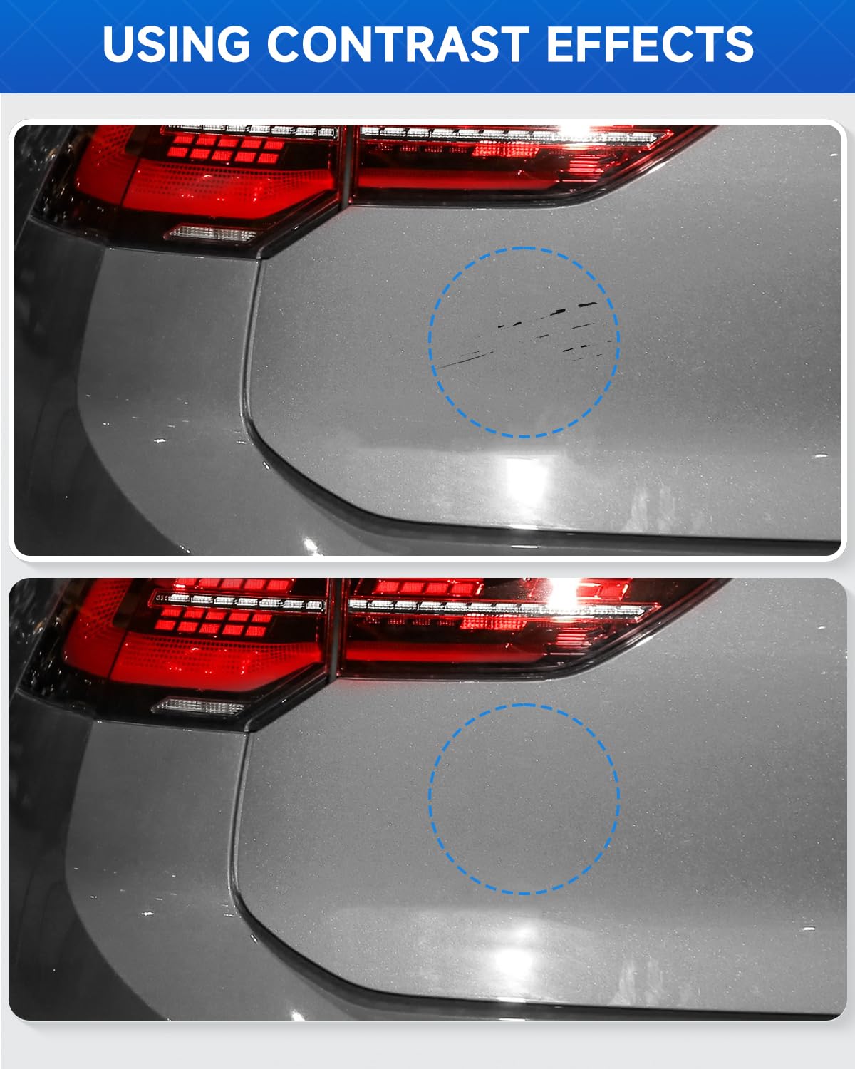 RSACET LH7J/J2 Pure Gray Touch Up Paint Compatible with Volkswagen Exact Match Touch Up Paint Car Scratch Repair