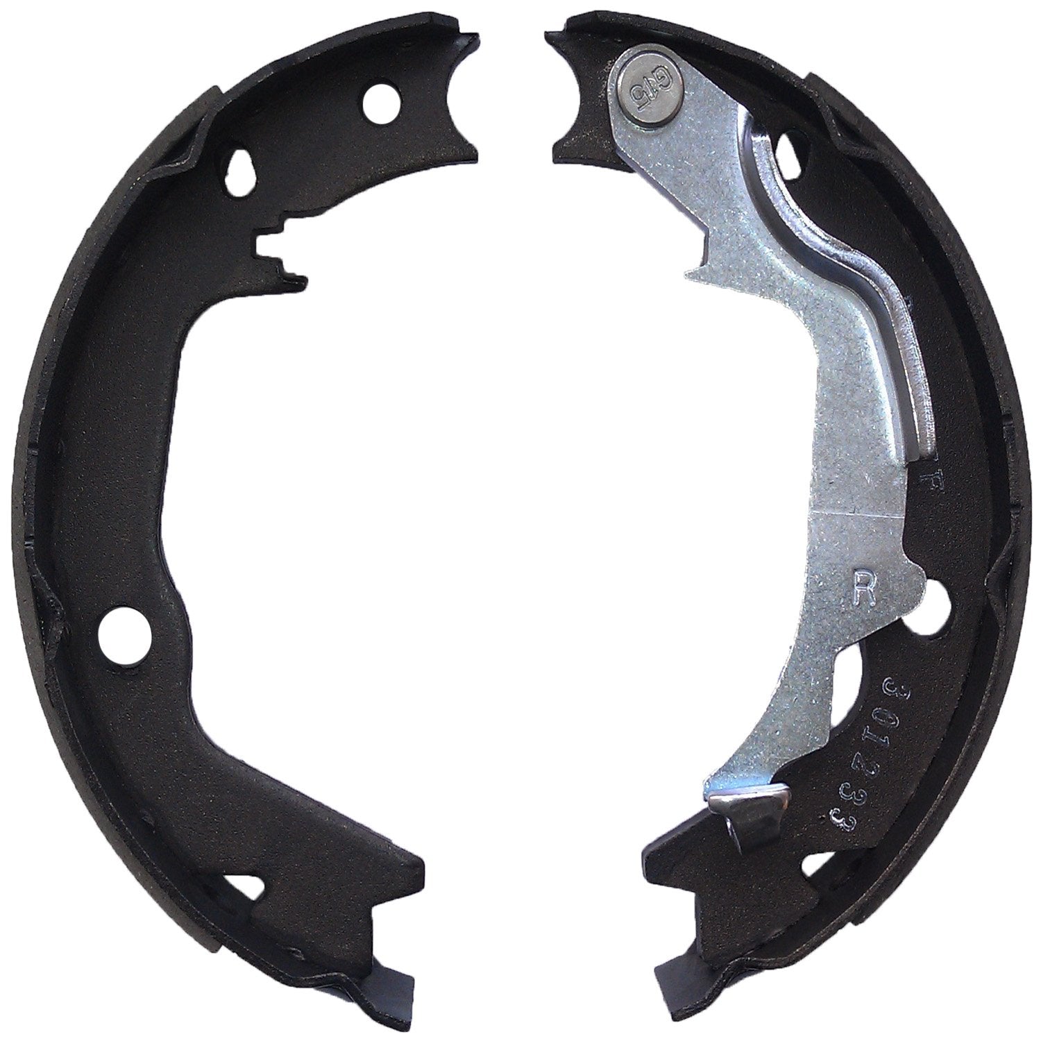 Bendix Premium 889 Rear Parking Brake Shoe for Select Models Hyundai Sonata, XG300, XG350, Kia Magentis, Optima, Soul, Volkswage