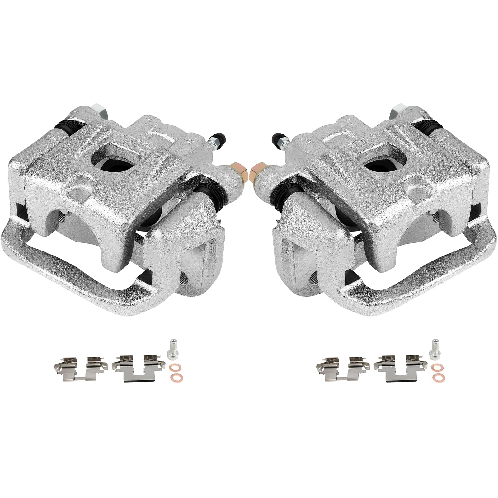 Scitoo 19B2905 19B2904 Rear Left & Right Disc Brake Calipers Assembly W/Bracket For Toyota For Highlander 2004-2007