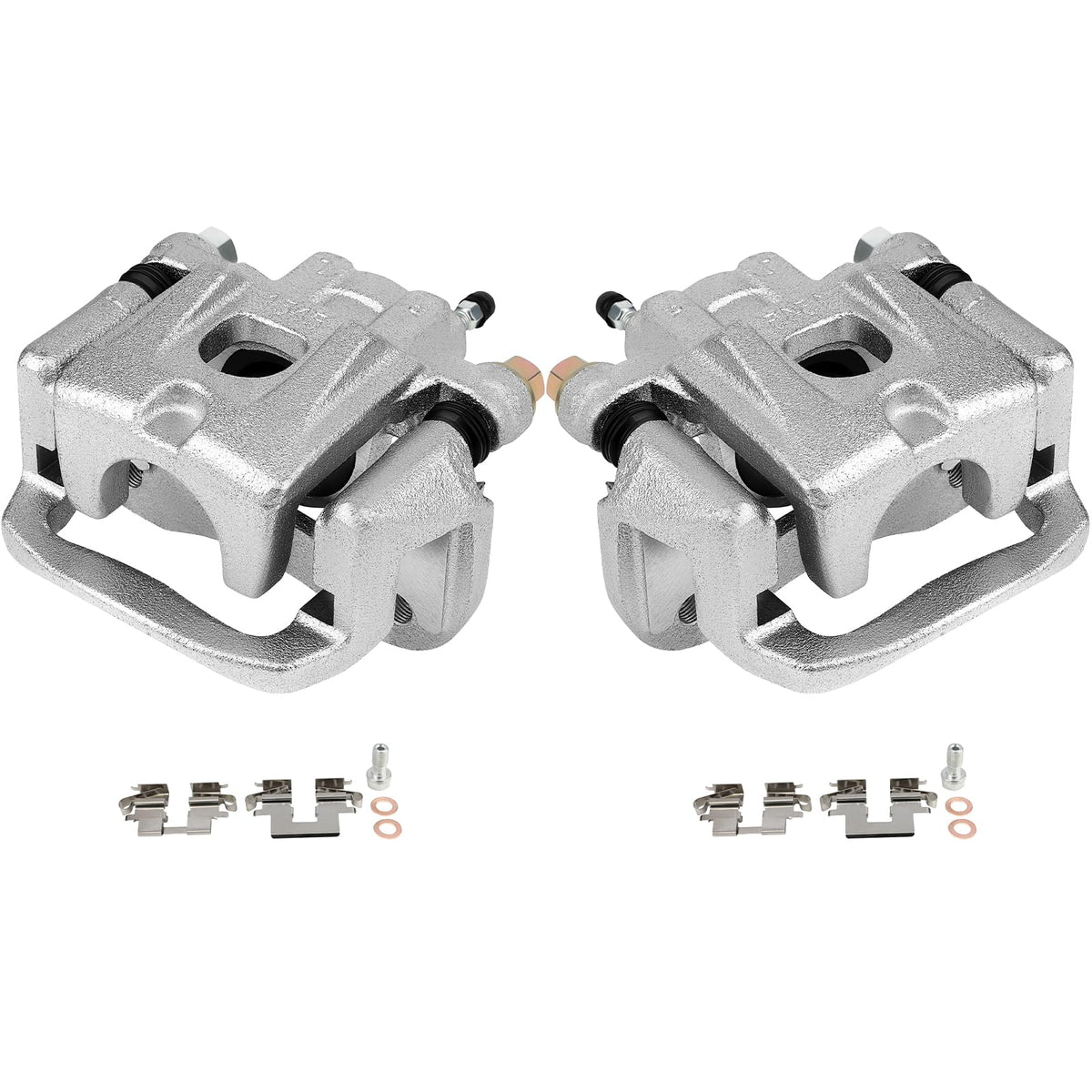 Scitoo 19B2905 19B2904 Rear Left & Right Disc Brake Calipers Assembly W/Bracket For Toyota For Highlander 2004-2007