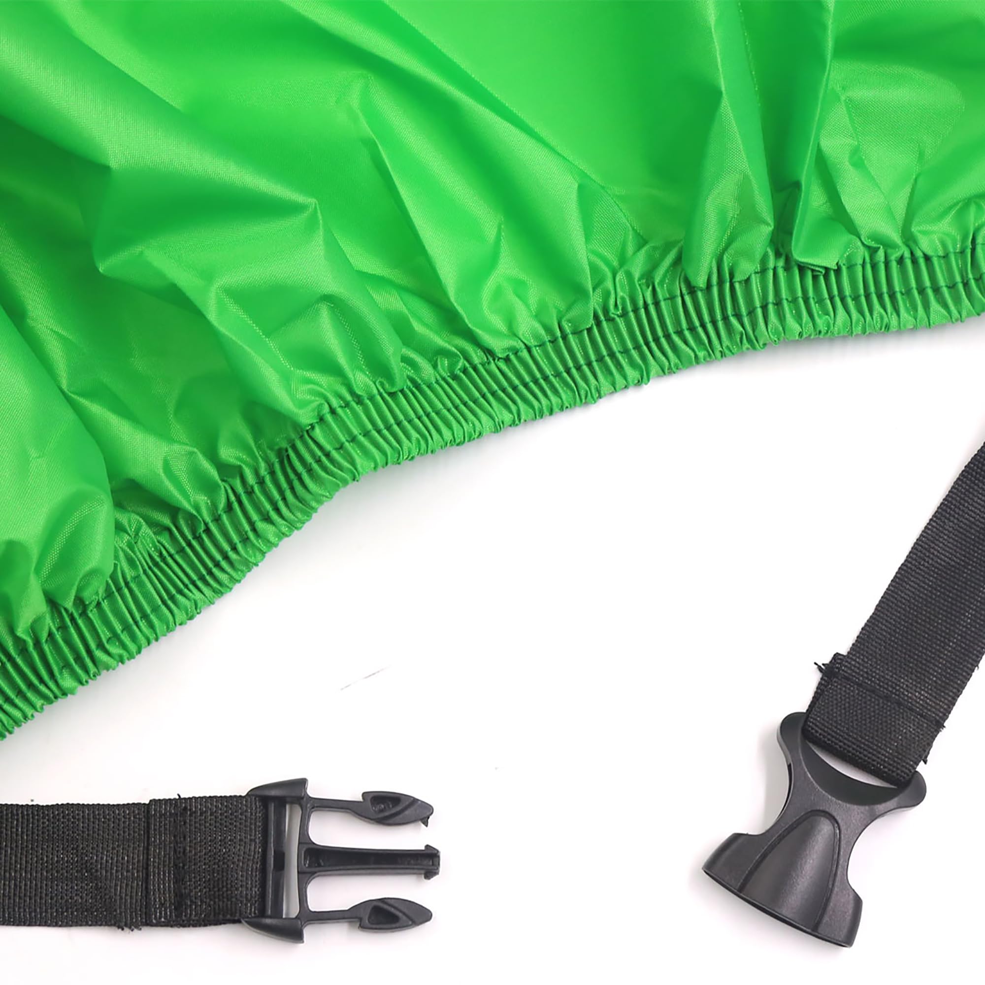 Uxcell Xxl 190T Rain Dust Protector Black+Green Scooter Motorcycle Cover 104Inch For Honda