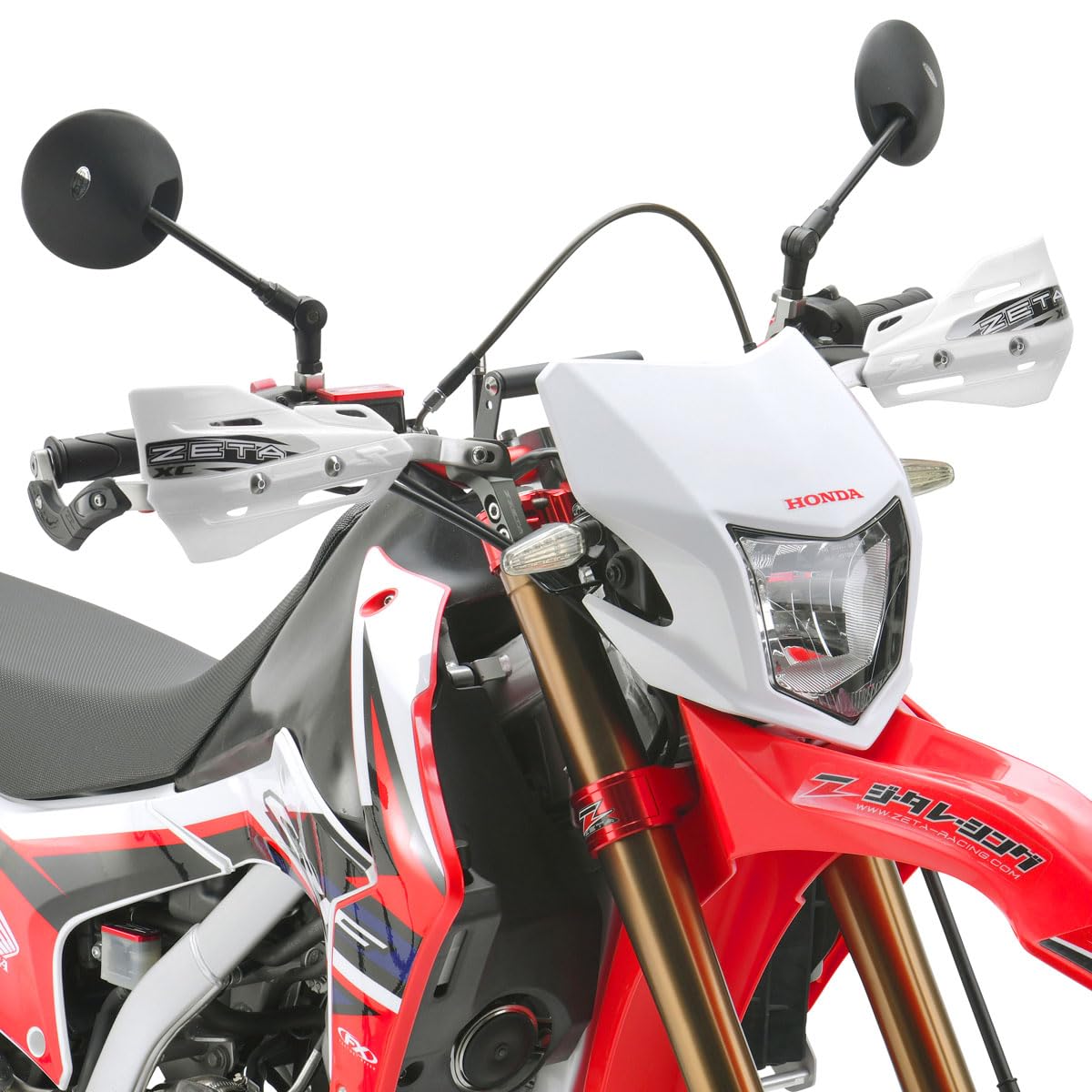 Zeta Xc Protector White Hand Shields (Pair) For Armor Handguards