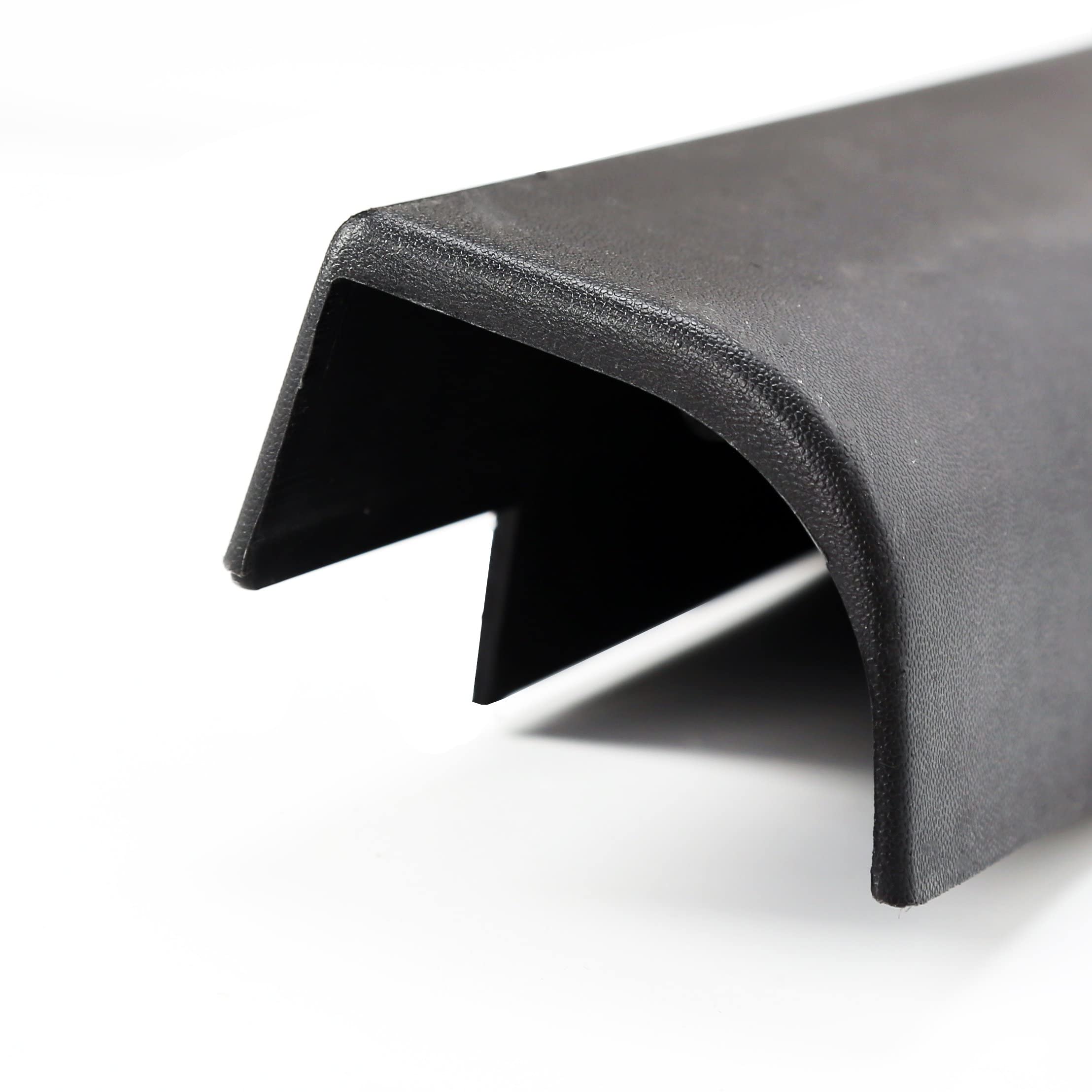 ECOTRIC Tailgate Top Cap Protector Molding Trim Cover for 2008-2016 Ford F250 F350 F450 Super Duty Replace for BC3Z-9940602-B FO