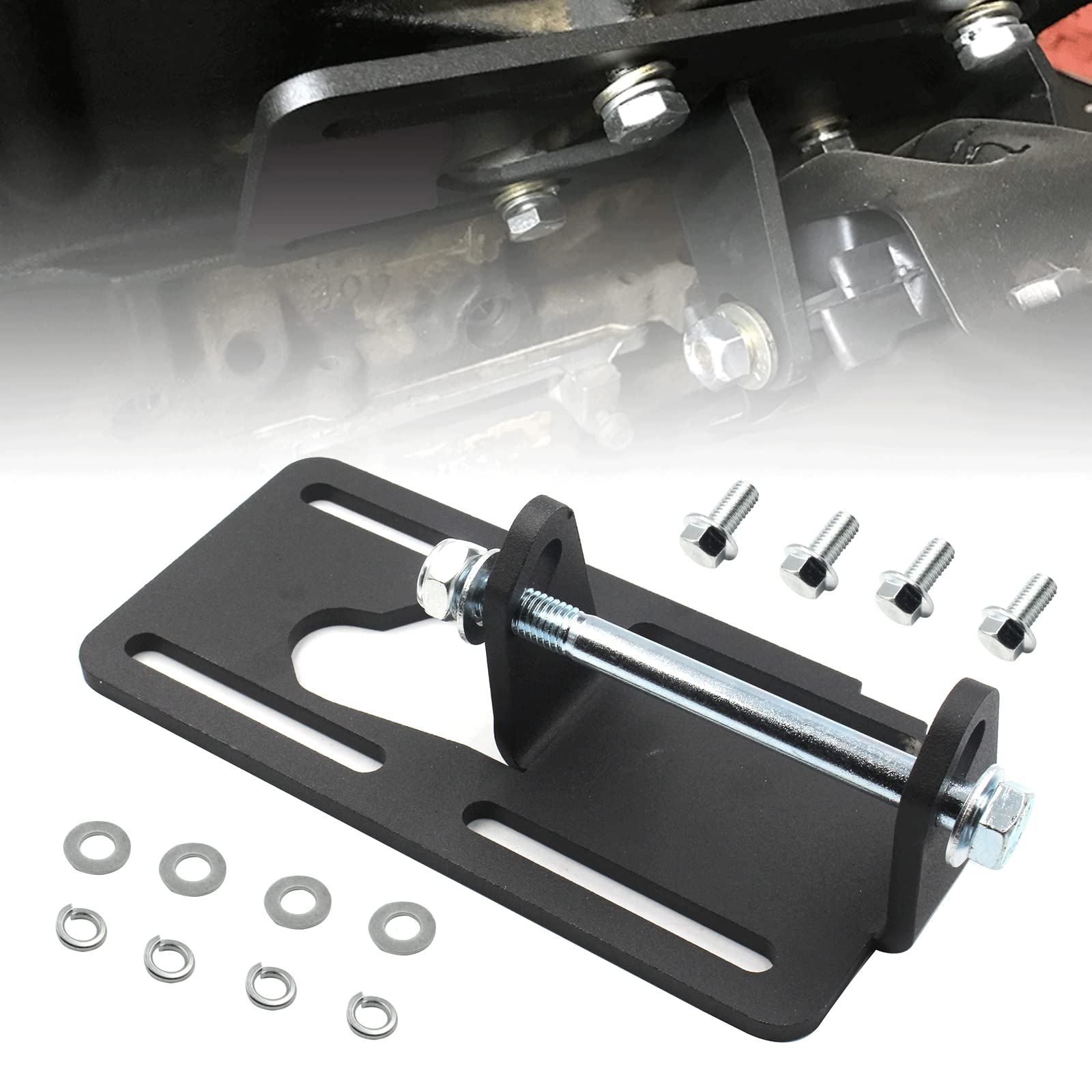 LS Conversion Engine Swap Mounts Compatible with 1973-1998 Square Body / OBS Chevy GMC Truck 2WD,4WD Adjustable Swap Motor Conve