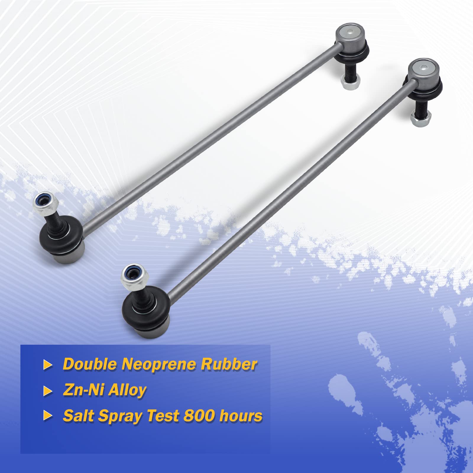 Zinc-Nickel Alloy Stabilizer Sway Bar Links For 2009-2017 Chevrolet Traverse 2008-2017 Buick Enclave 2007-2016 Gmc Acadia 2007-2