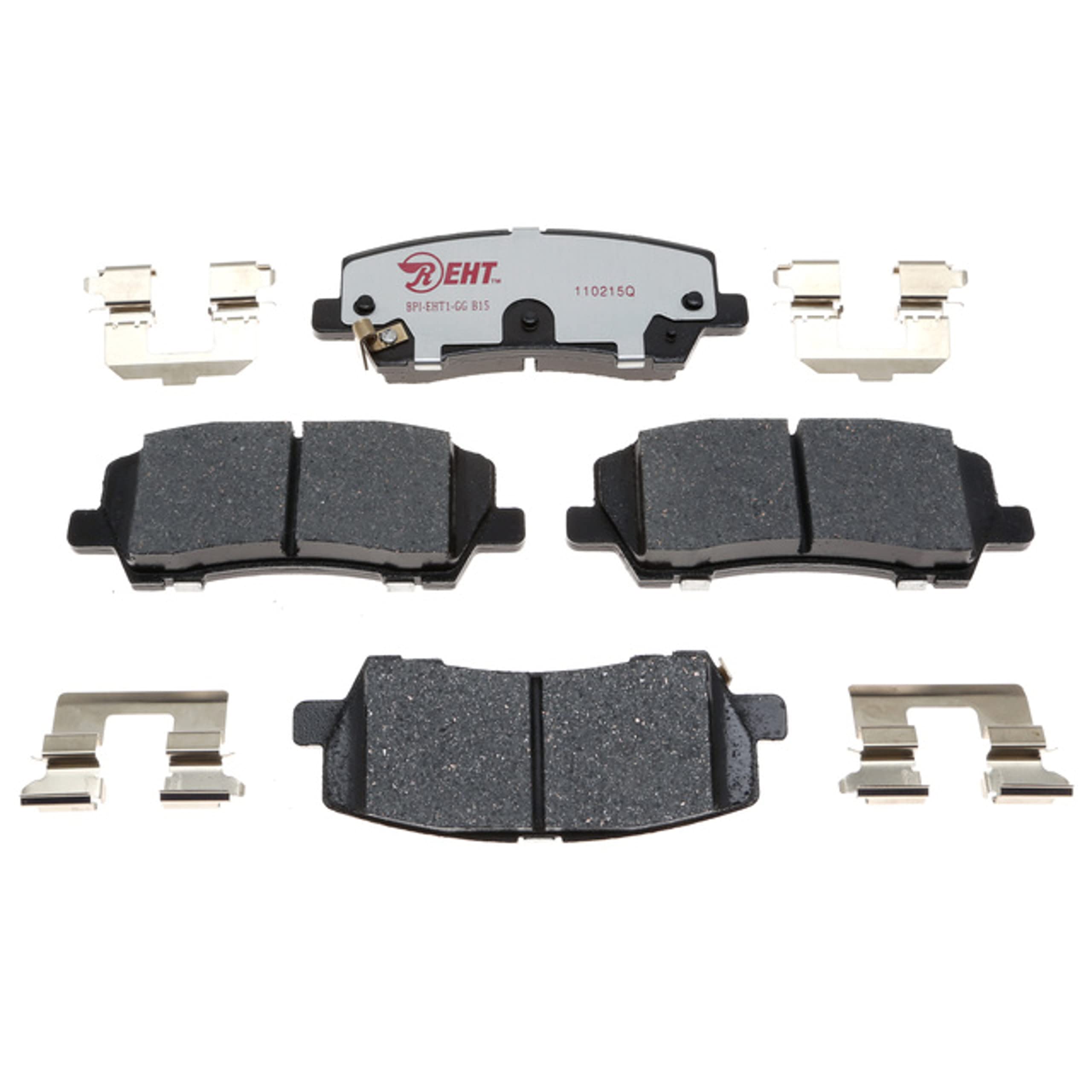 Raybestos Premium Raybestos Element3 Eht Replacement Rear Brake Pad Set For Select 2015-2020 Ford Mustang Model Years (Eht1793Ah