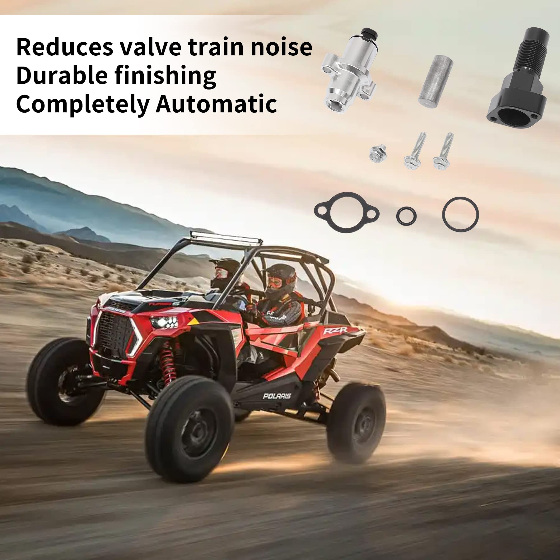 Automatic Cam Chain Tensioner for Polaris 2013-2016 Ranger 900 XP, 2015-2016 Ranger 1000 XP,2014-2018 RZR 1000 XP/ 1000 S/ 900 S