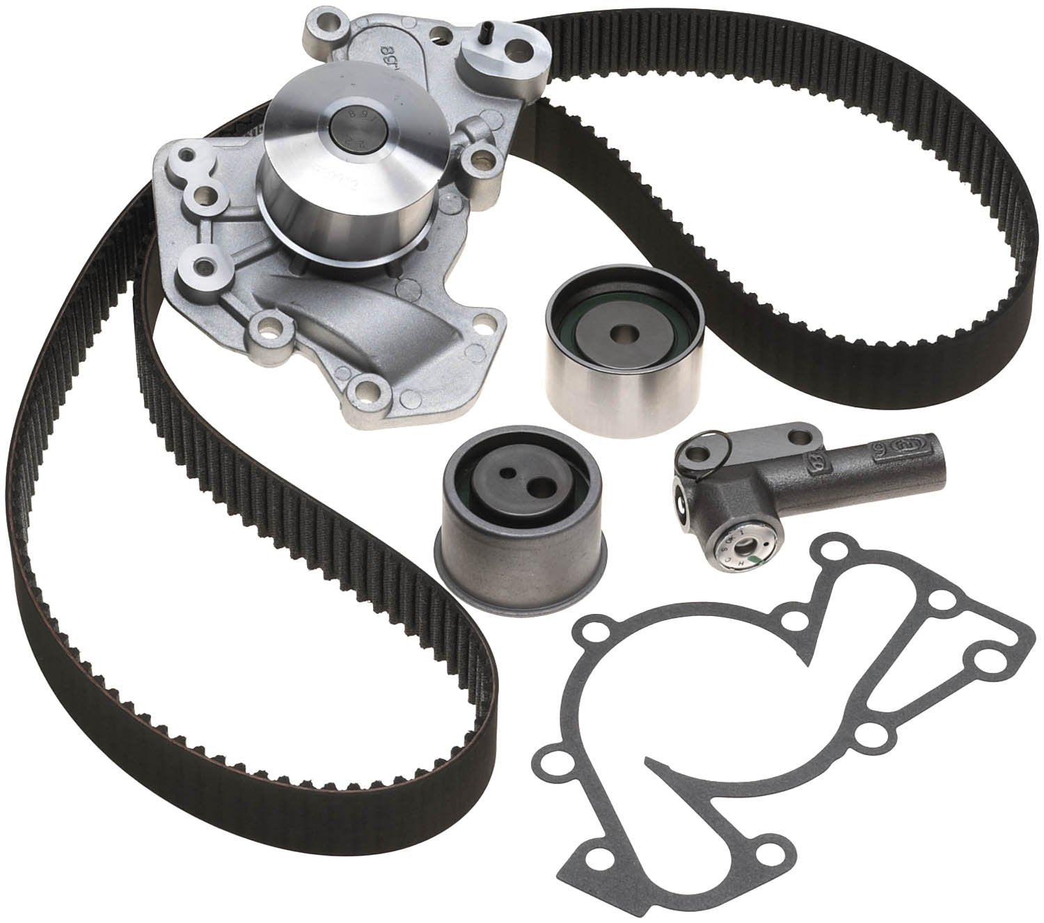Gates Tckwp315 Engine Timing Belt Kit With Water Pump