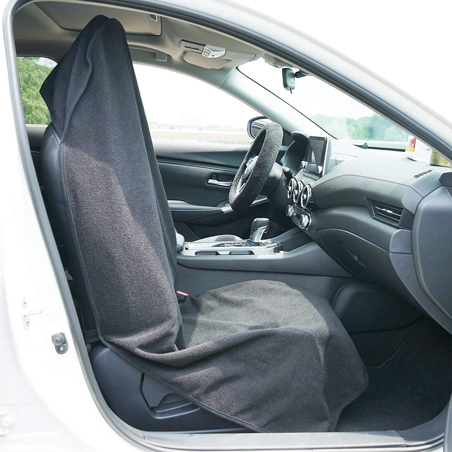 Car Seat Covers Waterproof Front Seats Only,For Gym Workout,Running,Swimming,Beach And Hiking,Universal Fit For Most Cars Trucks Suvs Car Seat Protector Accessories (Grey)