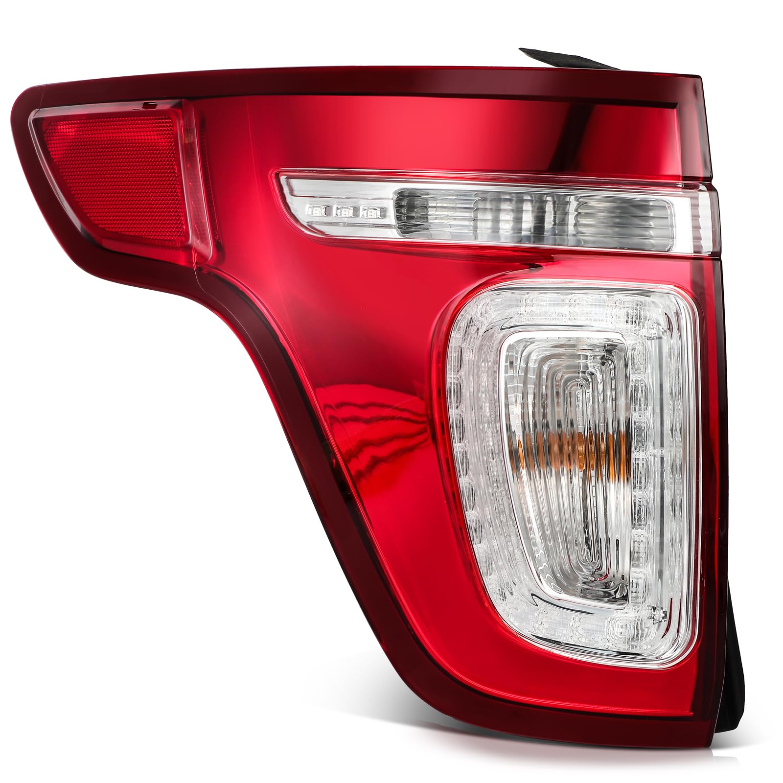 LBRST Tail Light Assembly Fit 2011-2015 for Explorer, 2013-2015 for Police Interceptor Utility Driver Side Tail Light BB5Z13405C