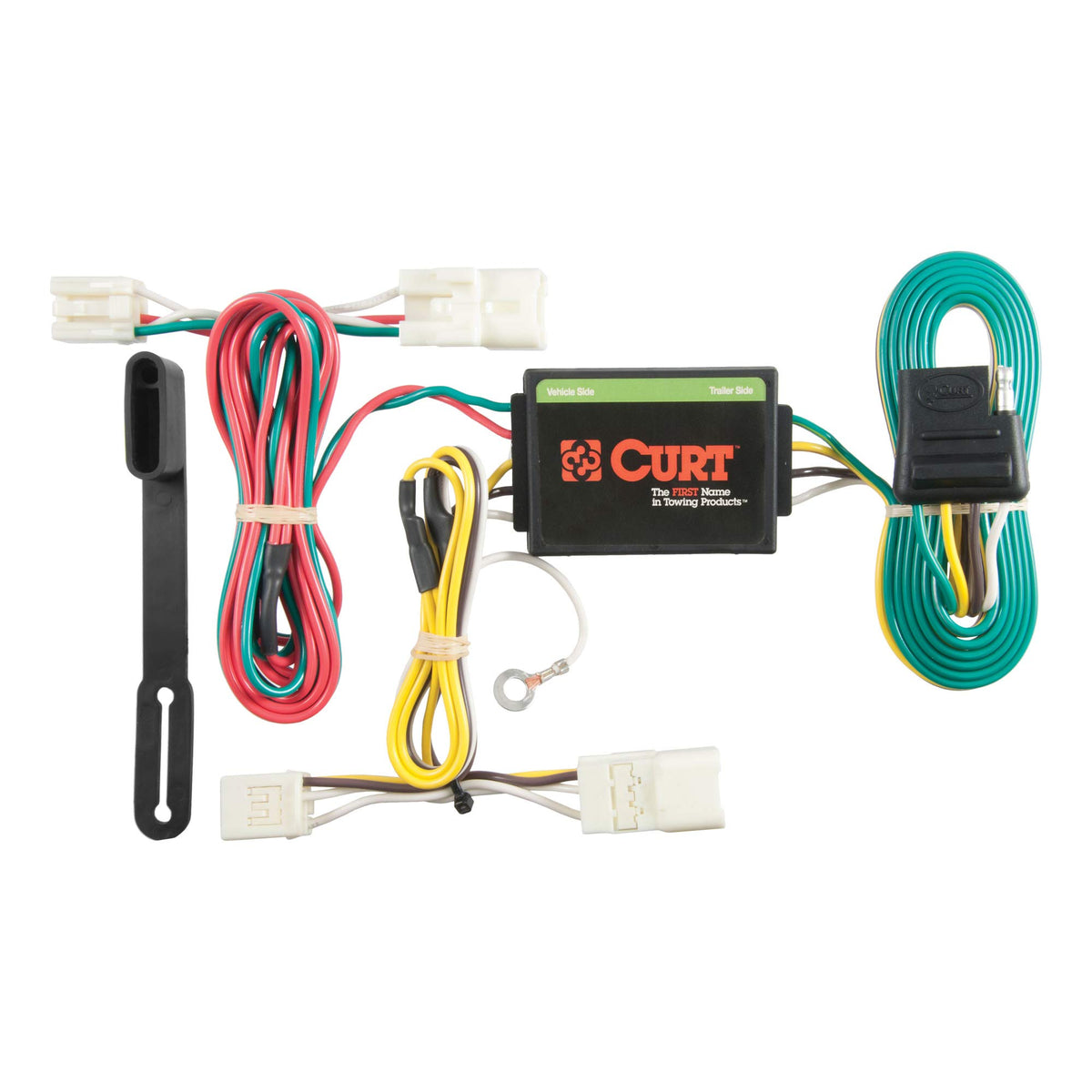 Curt Manufacturing 56126 Vehicle-Side Custom 4-Pin Trailer Wiring Harness,Fits Select Hyundai Elantra ,Black