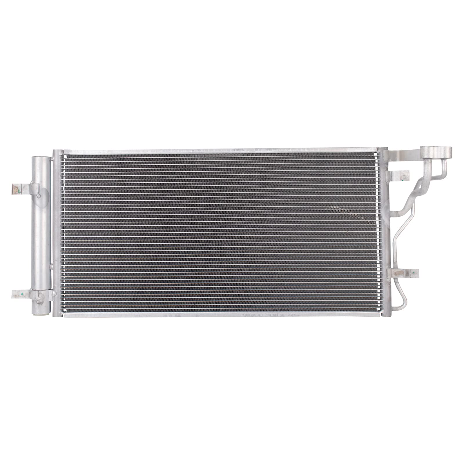 TRQ Air Conditioning A/C Condenser Receiver Drier Compatible with 2019-2021 Hyundai Veloster 2020-2021 Kia Soul HY3030178