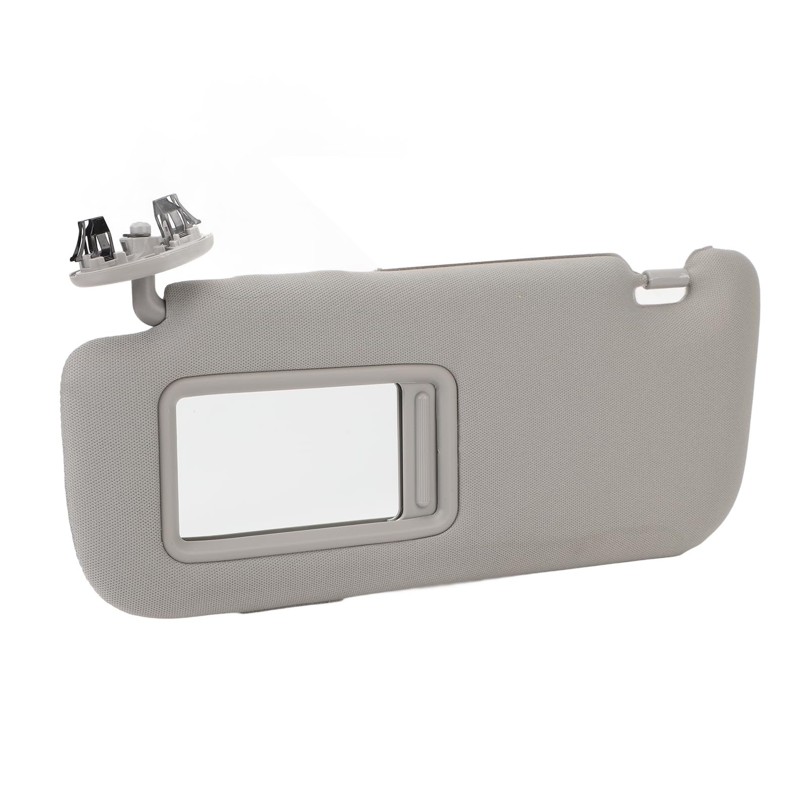 Car Sun Visor For Corolla 2007-2013, Fabric Grey Sun Shielding Visor Mirror, Sun Visor With Makeup Mirror, Sun Visor For Car, Anti Glare And Uv Protection (Left 74320-02F60-E0)