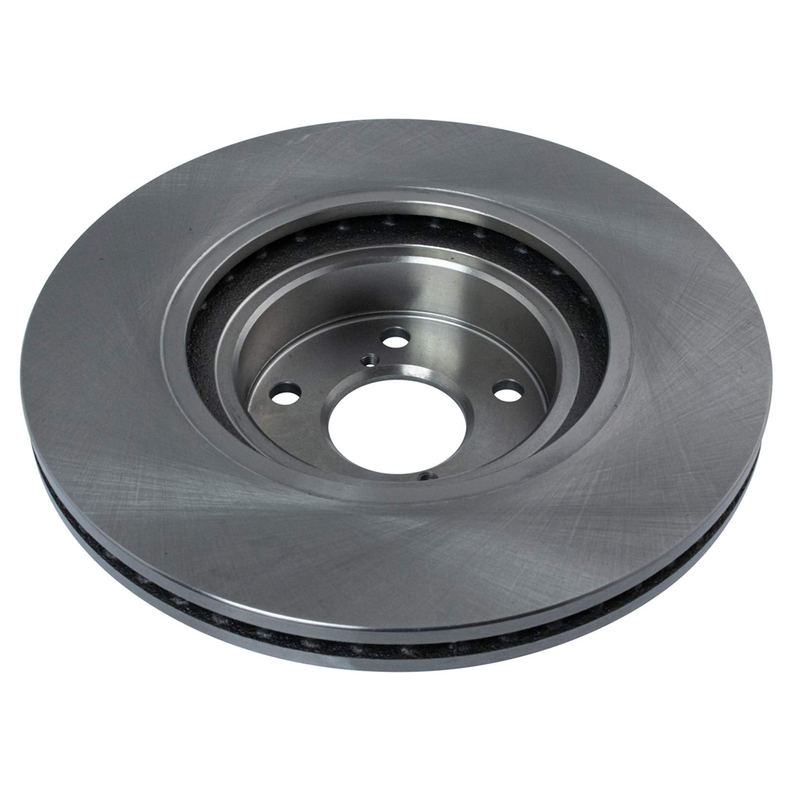 TRQ Ceramic Front Brake Pad & Rotor Kit Compatible with 2004-2006 Subaru Baja, 2009-2010 Forester, 2008-2010 Impreza, 2006