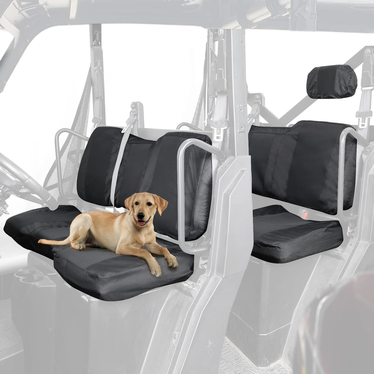 Kemimoto 1680D Crew Seat Covers Compatible With Ranger Crew Xp 1000, Utv Seat Co