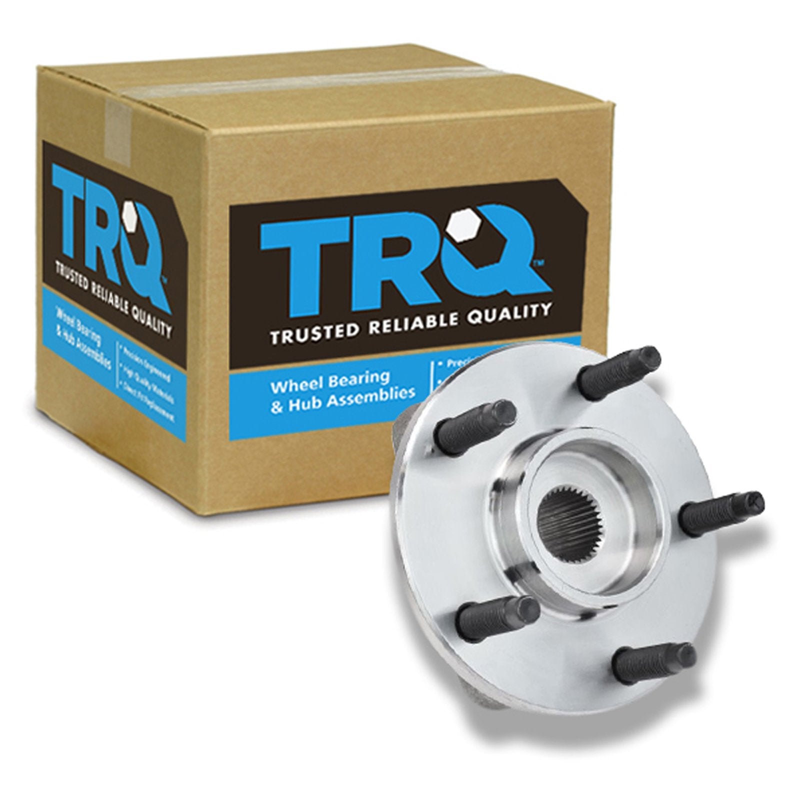 Trq Front Left Right Wheel Hub Bearing Assembly Driver Passenger Side Compatible With 2006-2008 Chevrolet Hhr