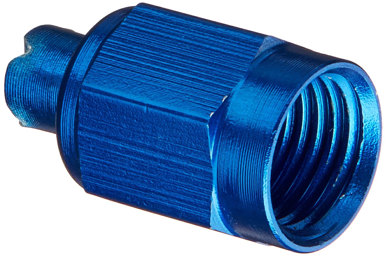 Aeroquip Fcm3751 Blue Anodized Aluminum -3An Tube Cap Fittings - Pack Of 2