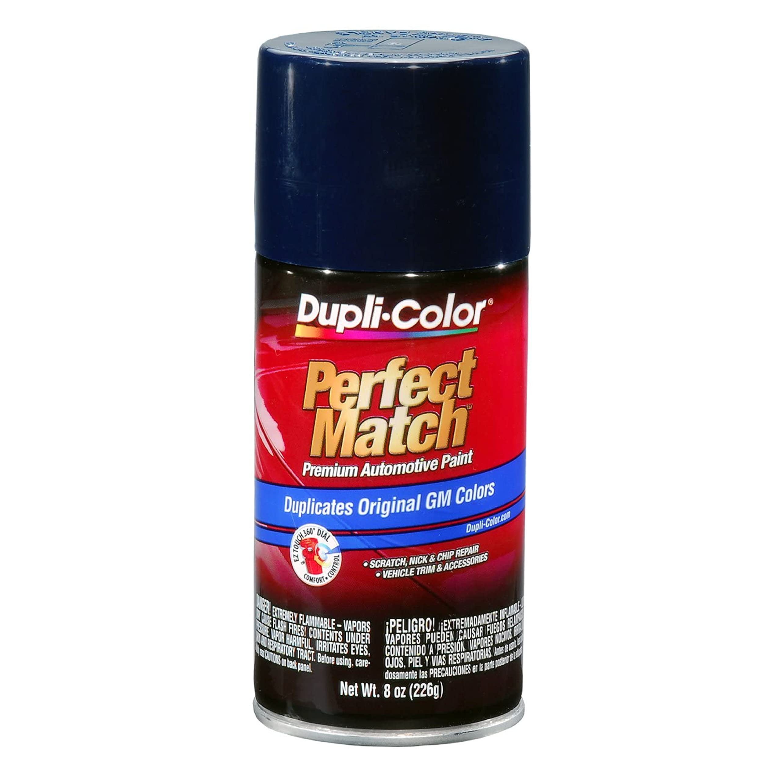 Dupli-Color EBGM05417-6 PK Perfect Match Automotive Spray Paint - General Motors Dark Blue, 29 WA7349, 42 - 8 oz. Aerosol Can, 6