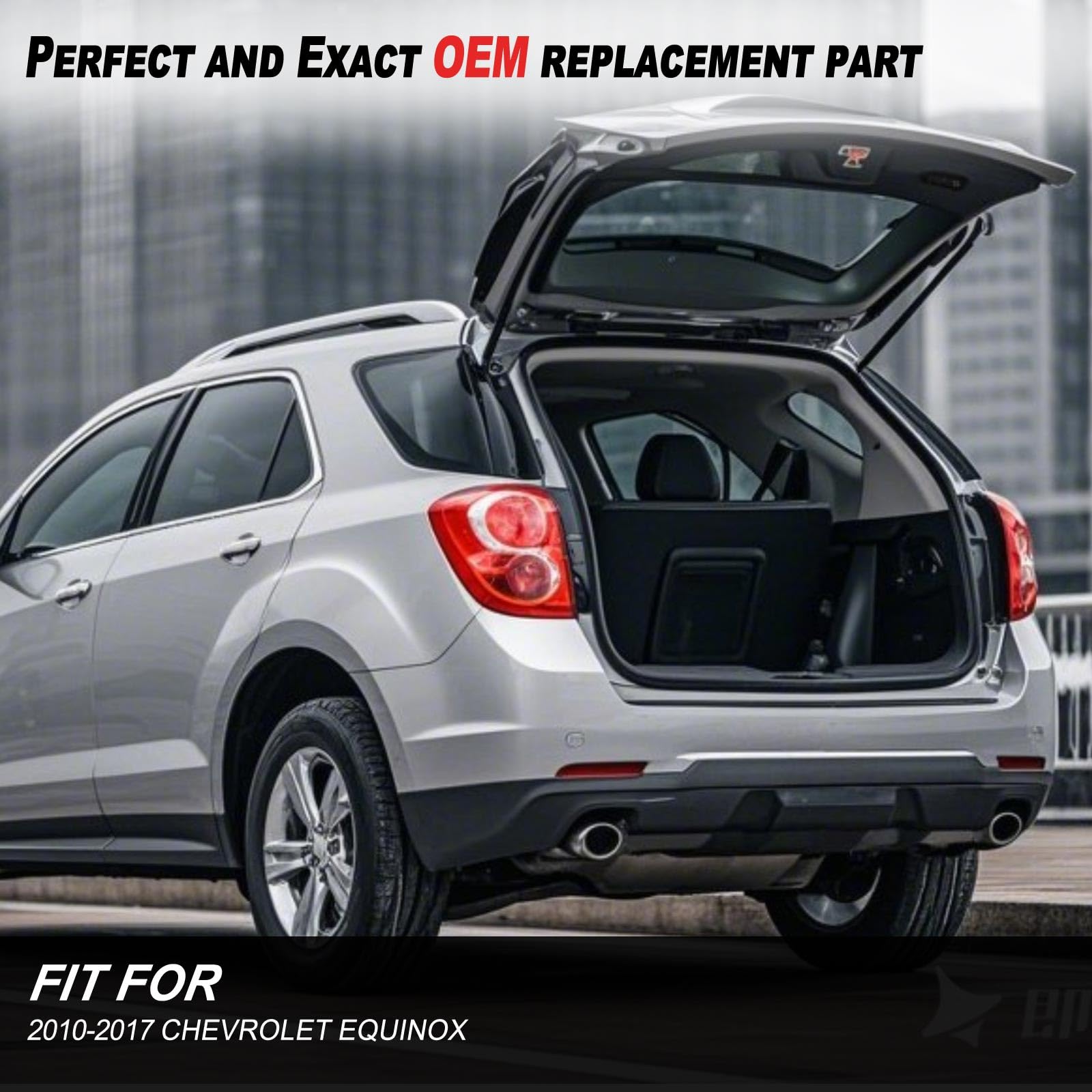 Vepagoo 6019 Rear Hatch Liftgate Tailgate Struts 2010-2017 Chevrolet Equinox Gas Shock Lift Supports Spring, Trunk Hatchback - S