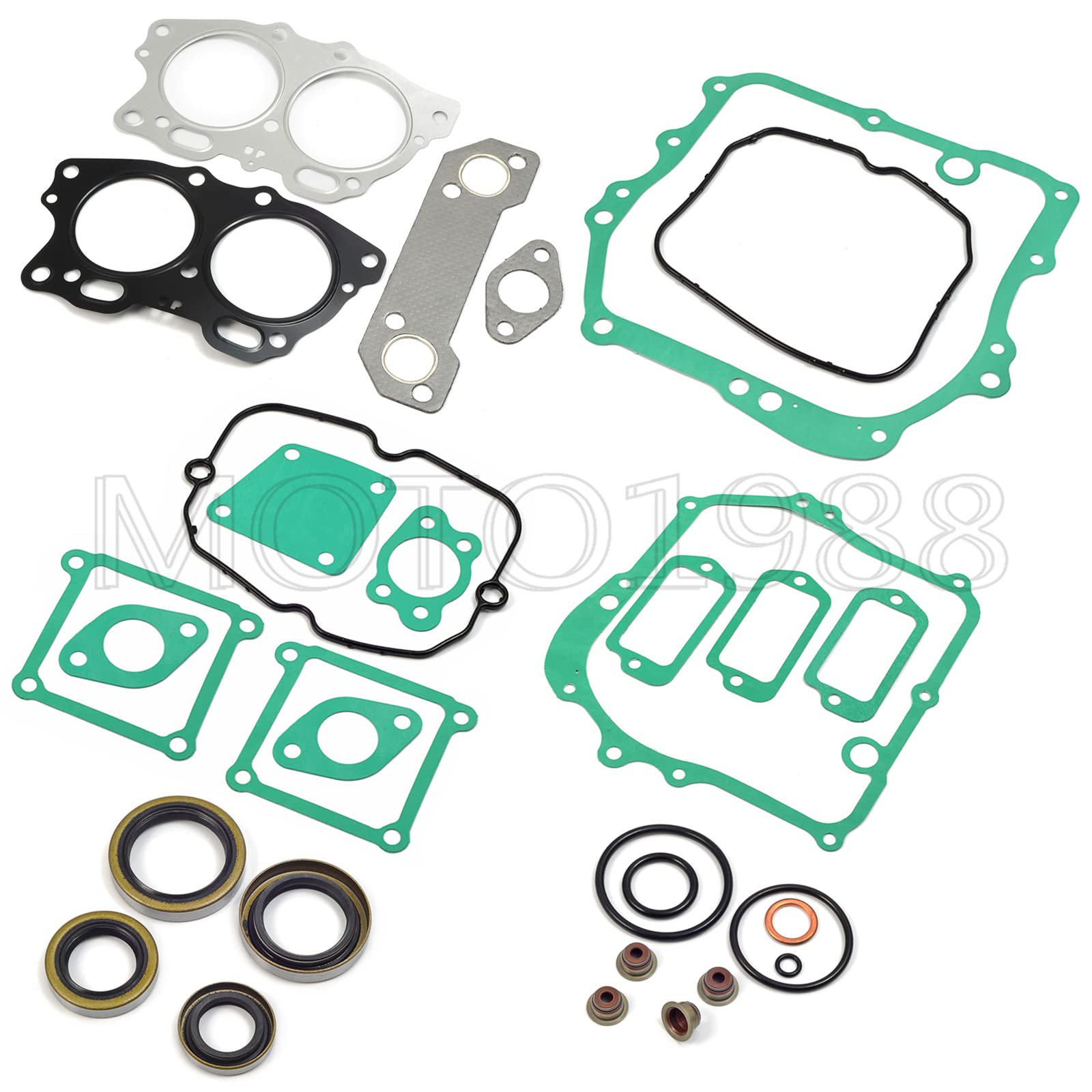 Gasket Seal Rebuild Kit For Ezgo 295Cc 350Cc 4 Cycle Gas Golf Cart 1991-2008 Fuji Robin Engine Pre Mci Inc Mci Breather Gasket